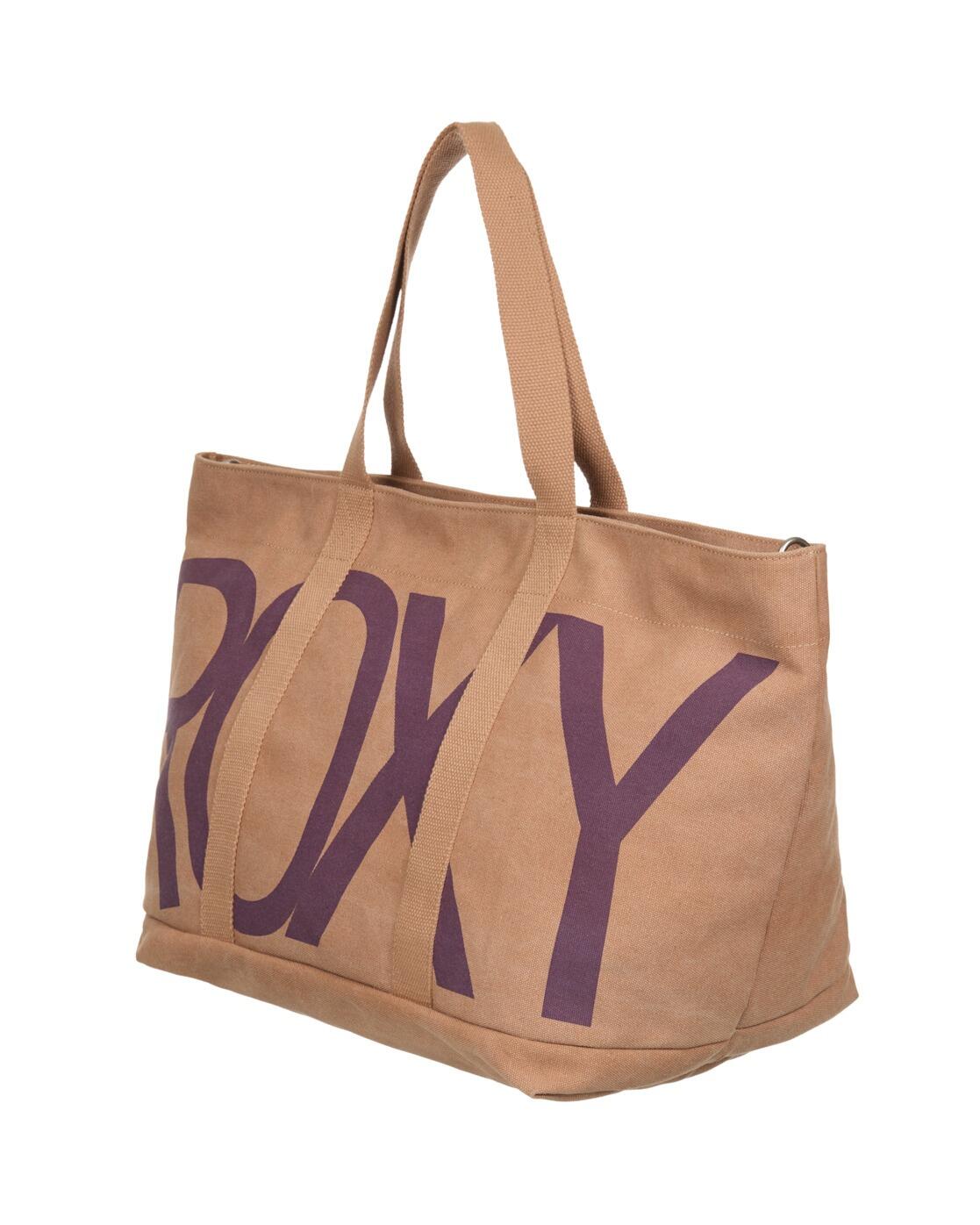 Bolsa de playa con asas DAYDREAM BELIEVER Marrón Mujer 2/4