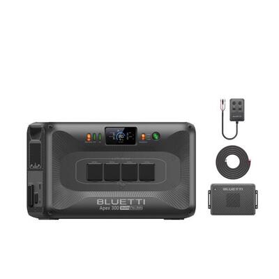 Power station apex300+oplader 1+dubbele dc 2764wh schaalbare energie voor camper
