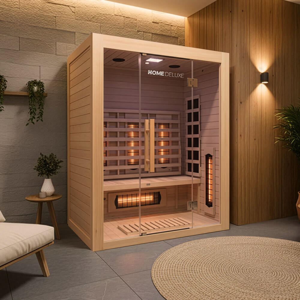 Cabine infrarouge SAHARA L 150x120 cm 3 personnes, radiateurs spectre complet 2/7