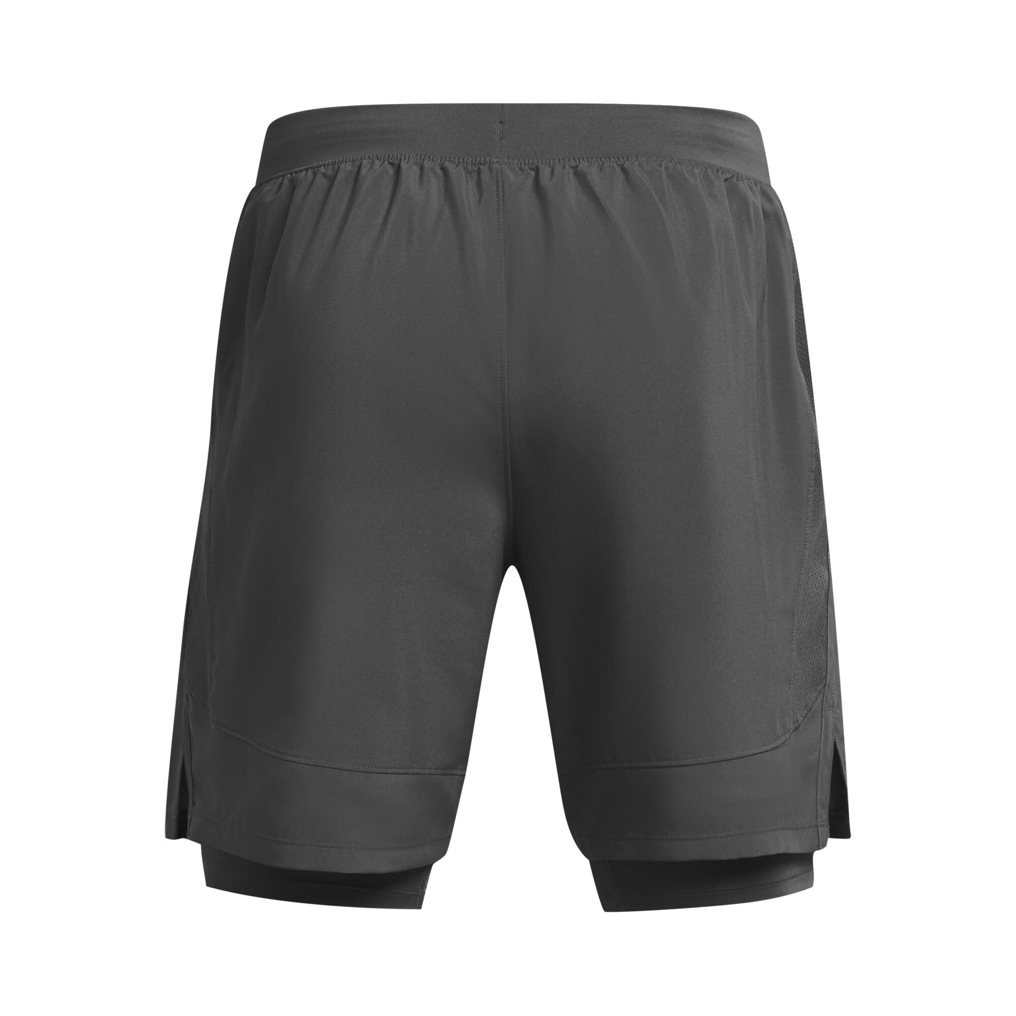 Under Armour Herren Short Launch 2-In-1 Shorts 1382641 6/6