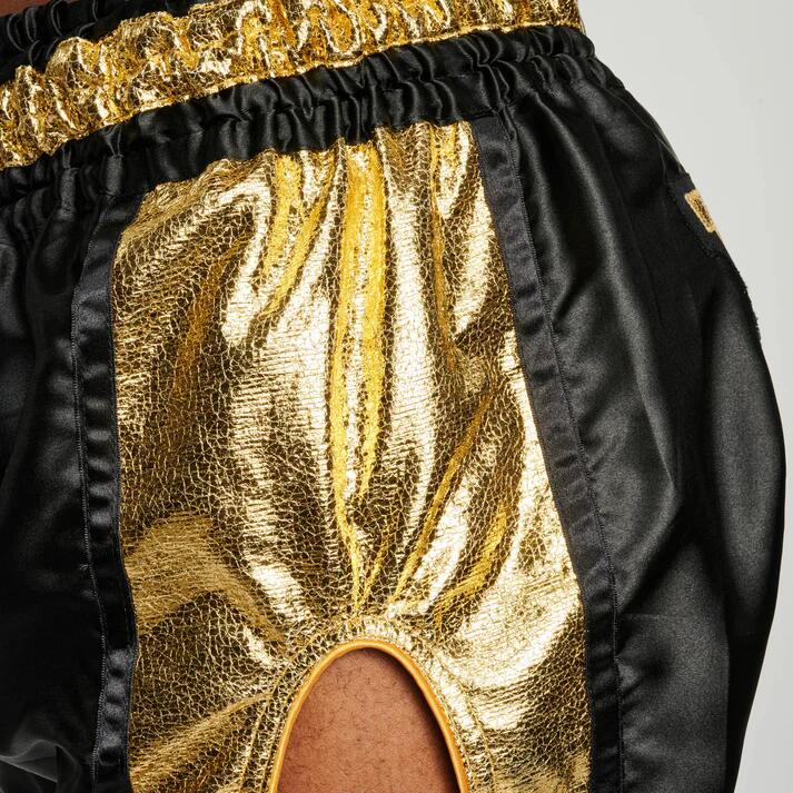 Leone1947 Calças Muay Thai KHAO LAK preto S 4/6