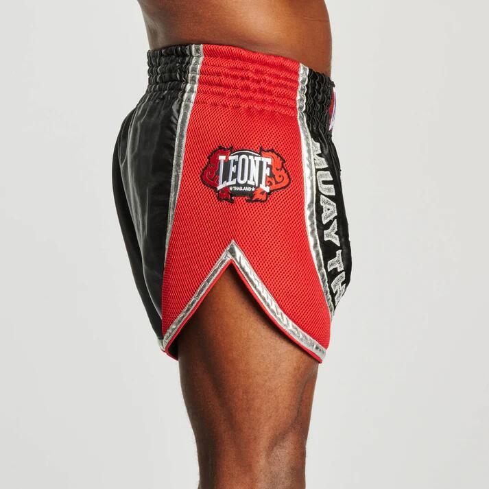 Leone1947 Pantalón Muay Thai MEKHONG negro XL 6/7