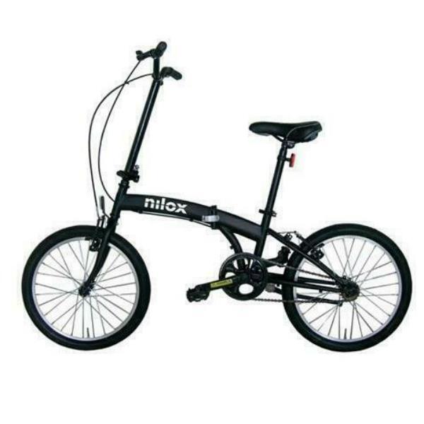 NILOX X0 Vélo Pliant 20" Noir Monovitesse 2/4
