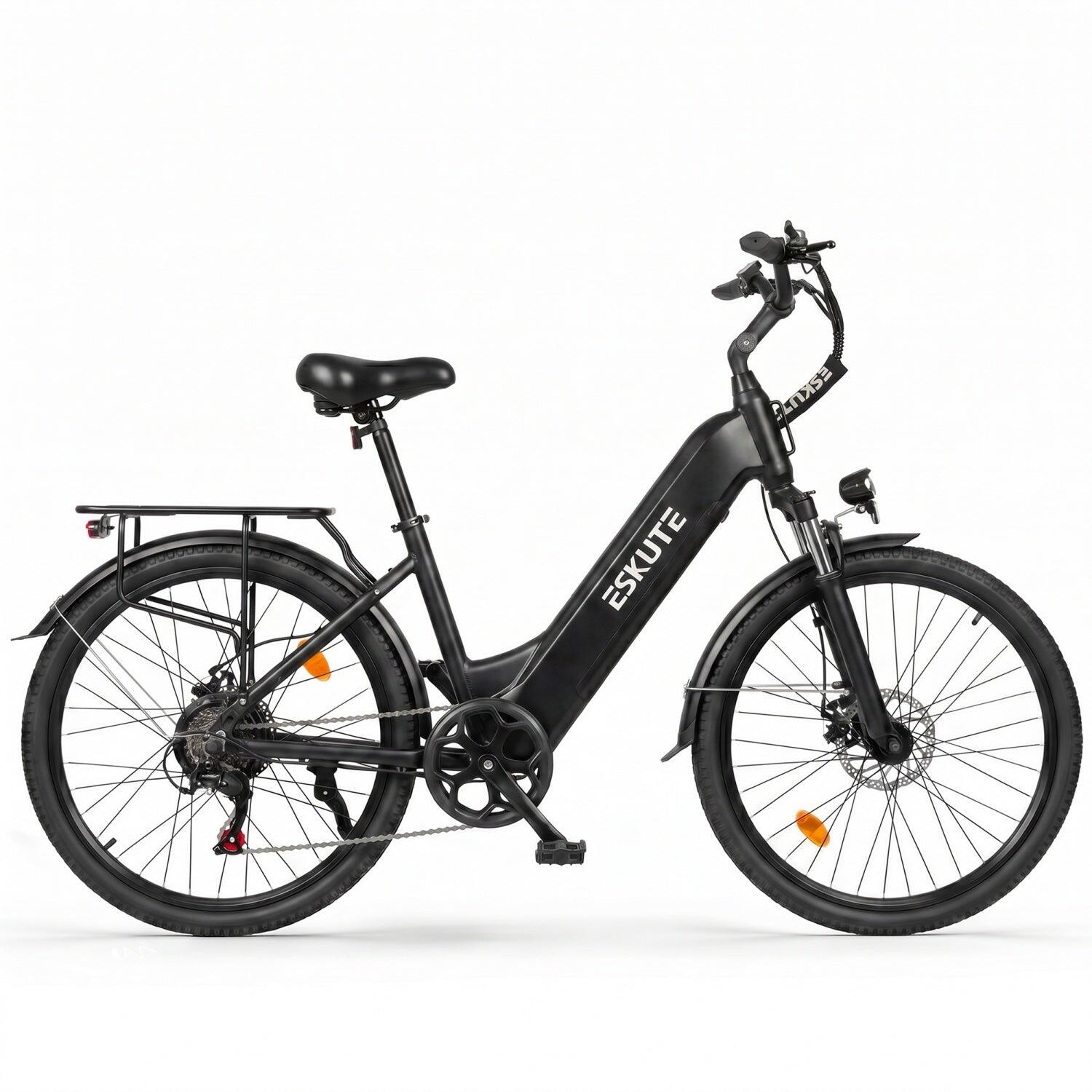 ESKUTE C202 Bicicletta Elettrica 250W 48V17.5Ah 26" Nero 2/5