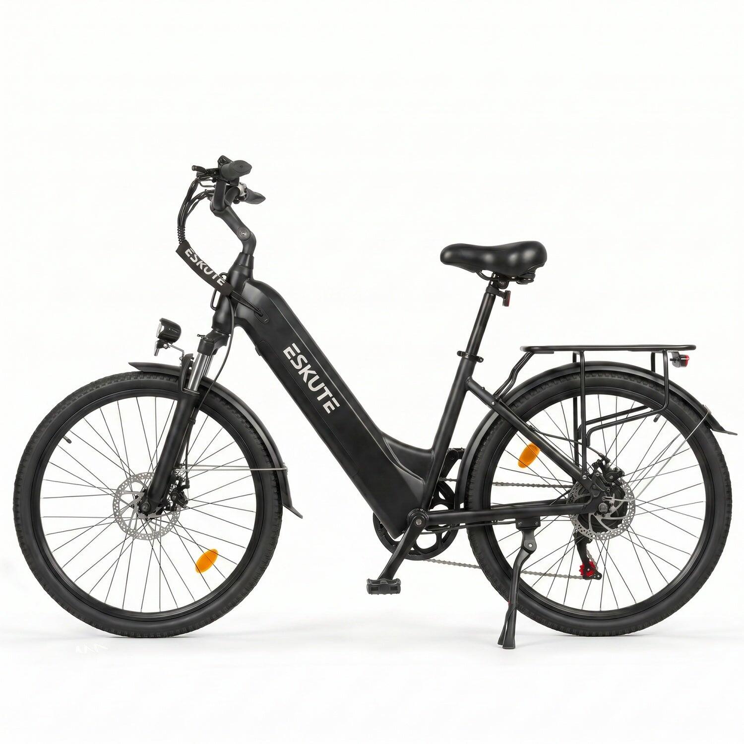 ESKUTE C202 Bicicletta Elettrica 250W 48V17.5Ah 26" Nero 3/5