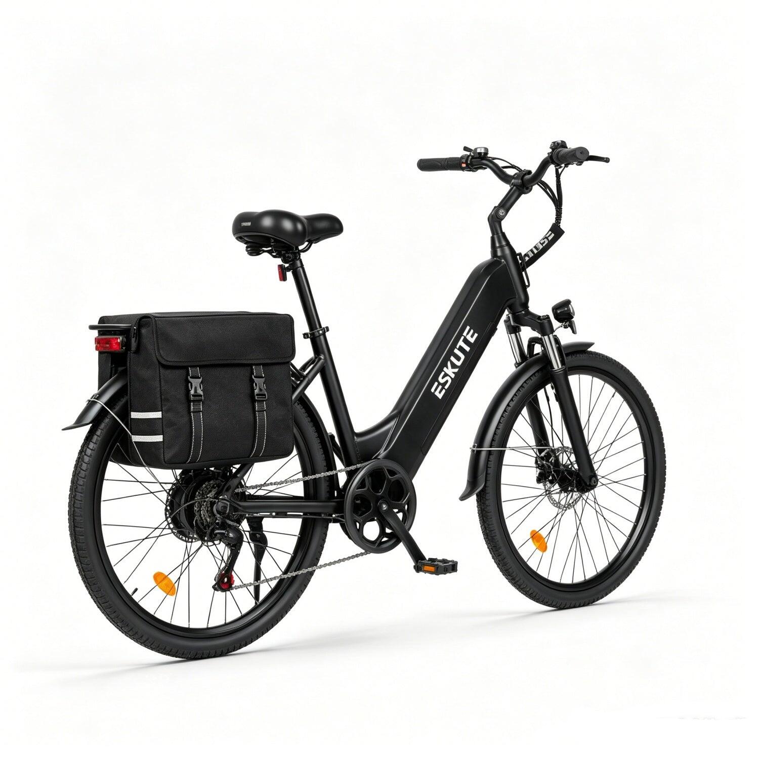 ESKUTE C202 Bicicletta Elettrica 250W 48V17.5Ah 26" Accessori Nero 5/5