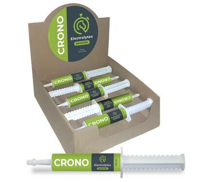 Électrolytes Supplémentés CRONO® Electrolytes, Espositore 10 pz per chevaux