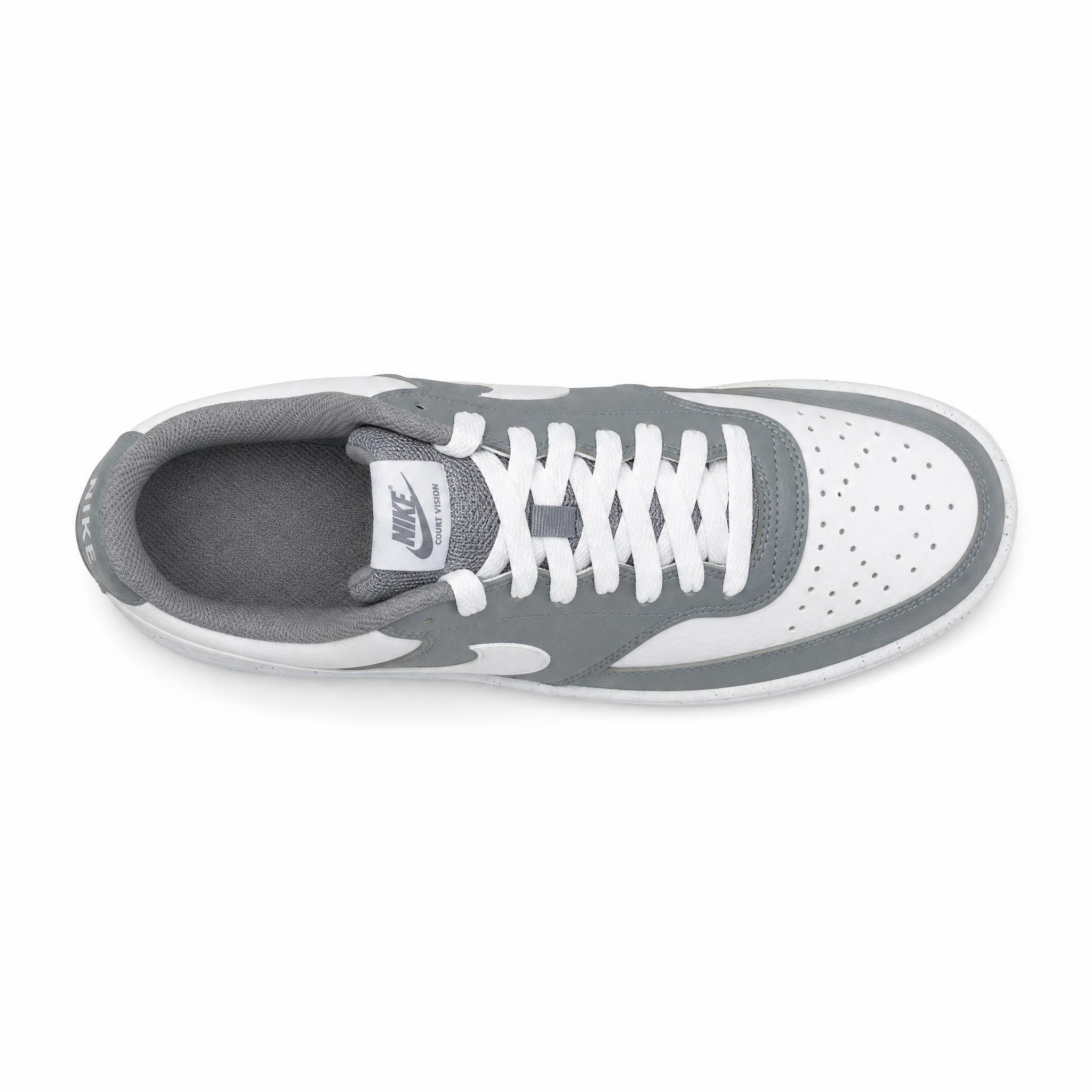 BUTY męskie NIKE COURT VISION HM9862-003 sportowe niskie białe wygodne 44 3/7