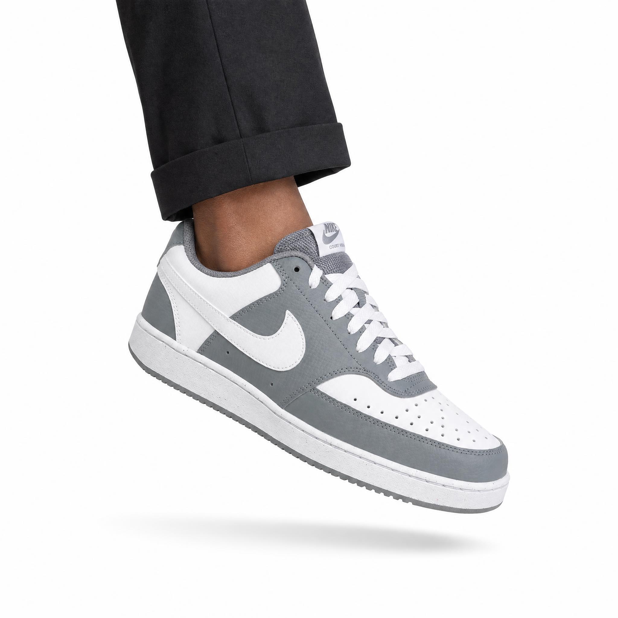 BUTY męskie NIKE COURT VISION HM9862-003 sportowe niskie białe wygodne 44 5/7