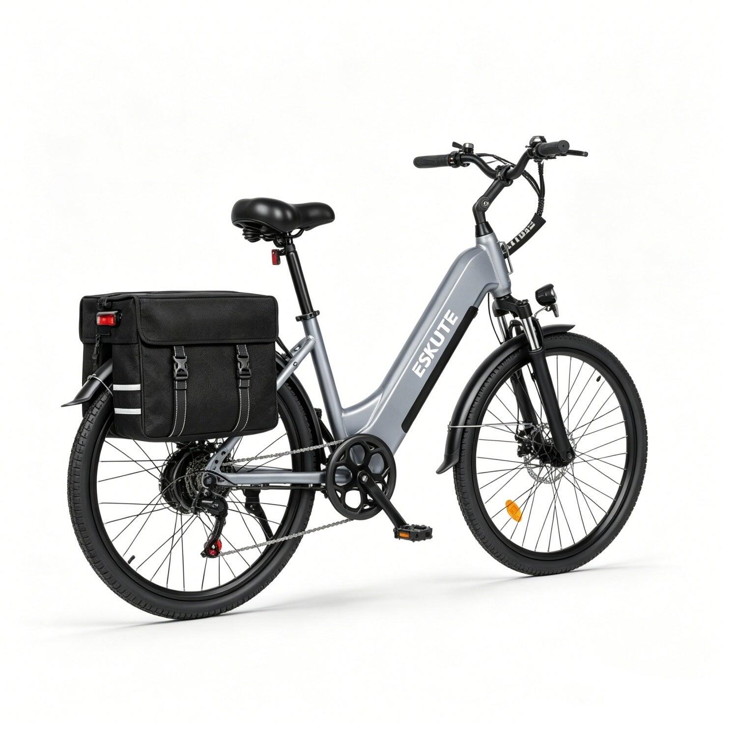ESKUTE C202 Bicicletta Elettrica 250W 48V17.5Ah 26" Grigio 5/5