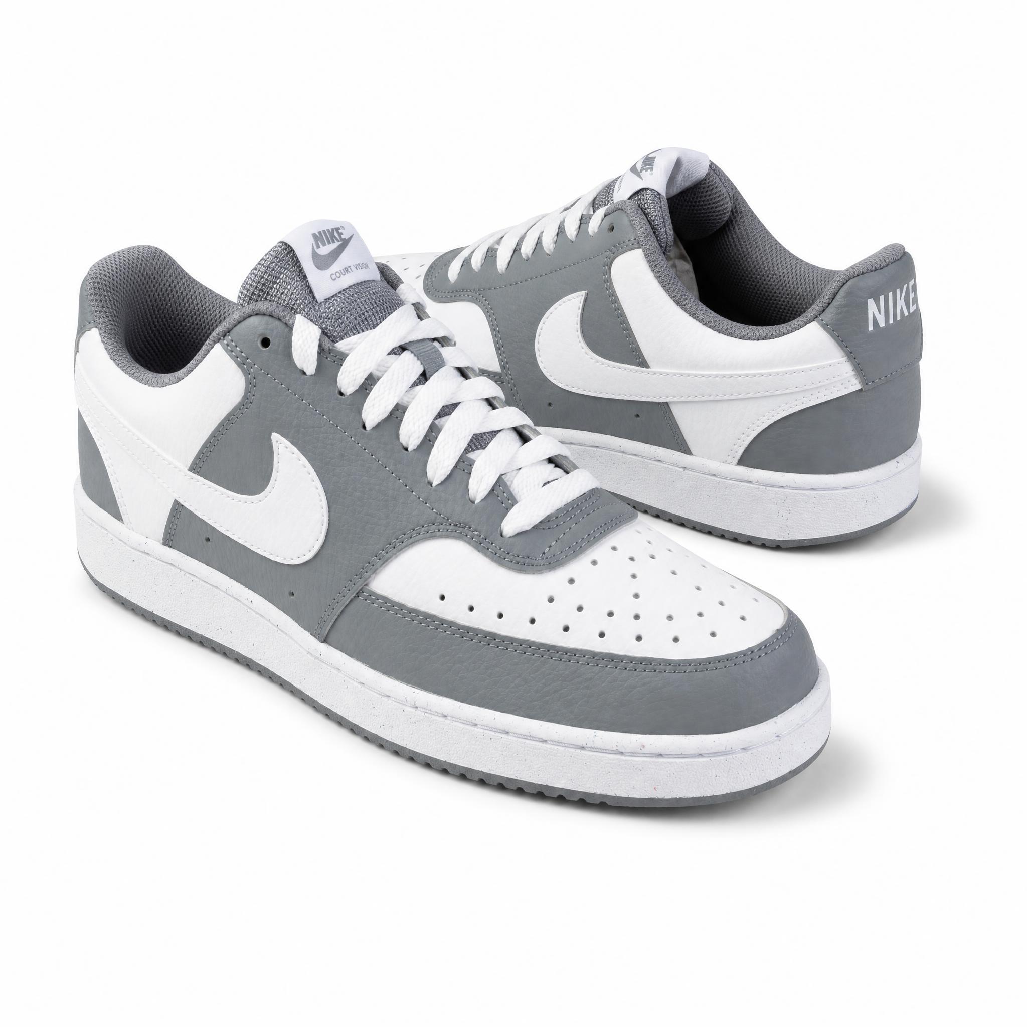 BUTY męskie NIKE COURT VISION HM9862-003 sportowe niskie białe wygodne 44 4/7