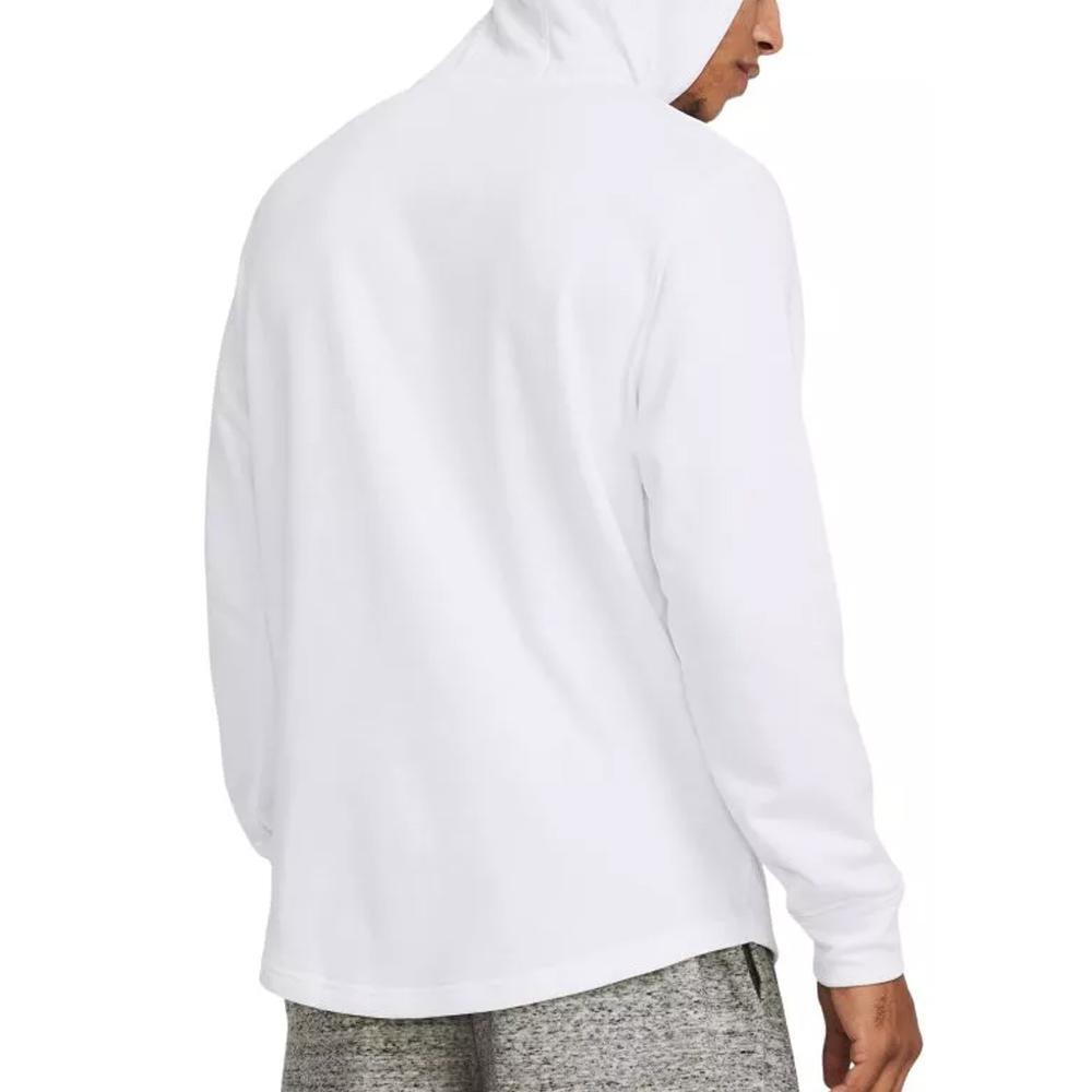 Felpa Uomo Bianca Under Armour Rival Terry 2/4