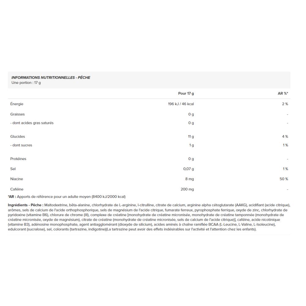 Nitrox Therapy - 340g Pêche de Biotech USA 2/4