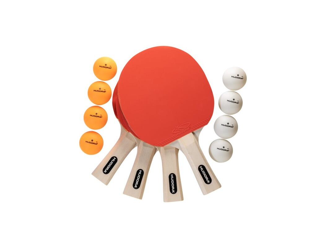 Set de tennis de table Friends 4 raquettes 8 balles avec housse 2/7