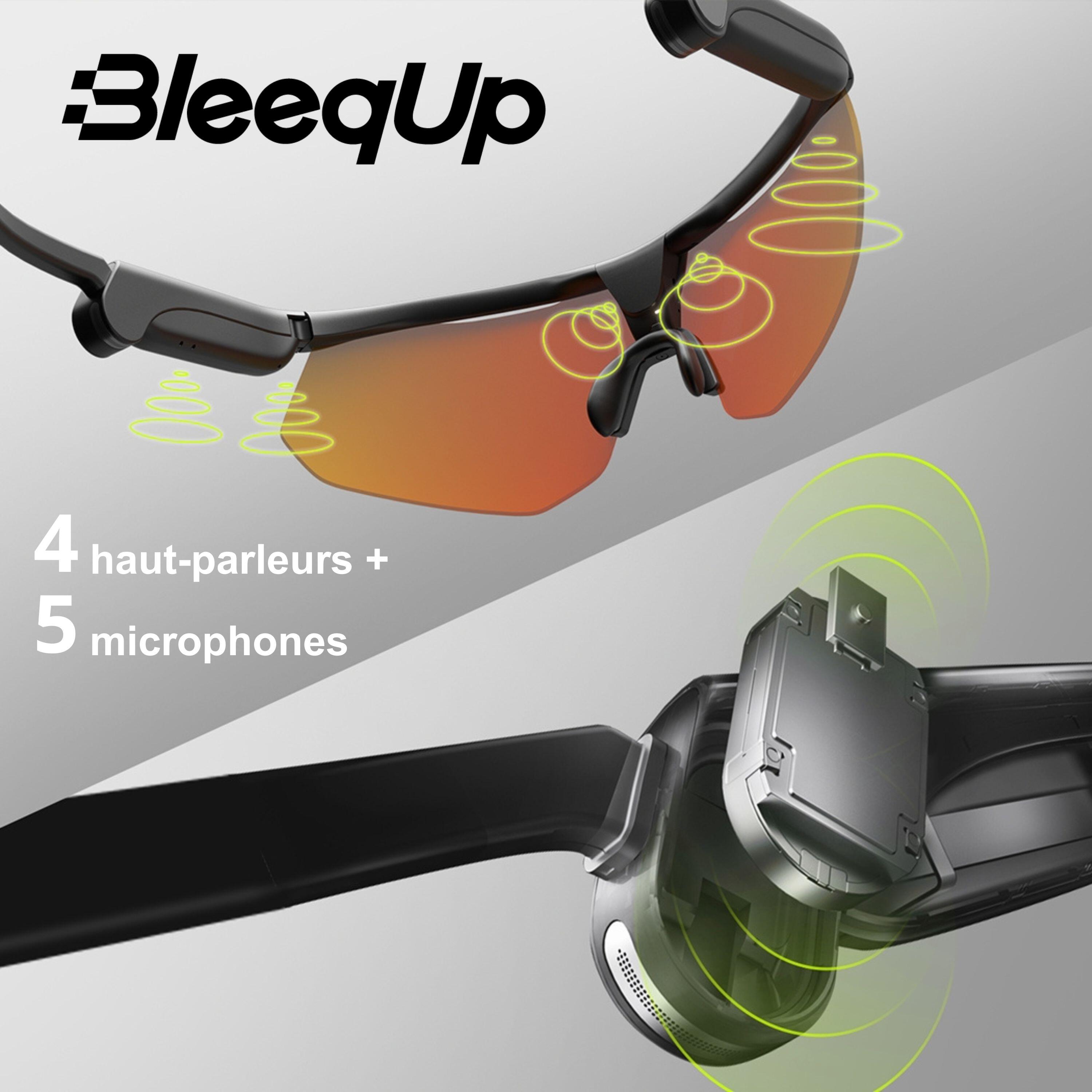 Lunettes intelligentes sport Ranger caméra IA Bluetooth 4/7