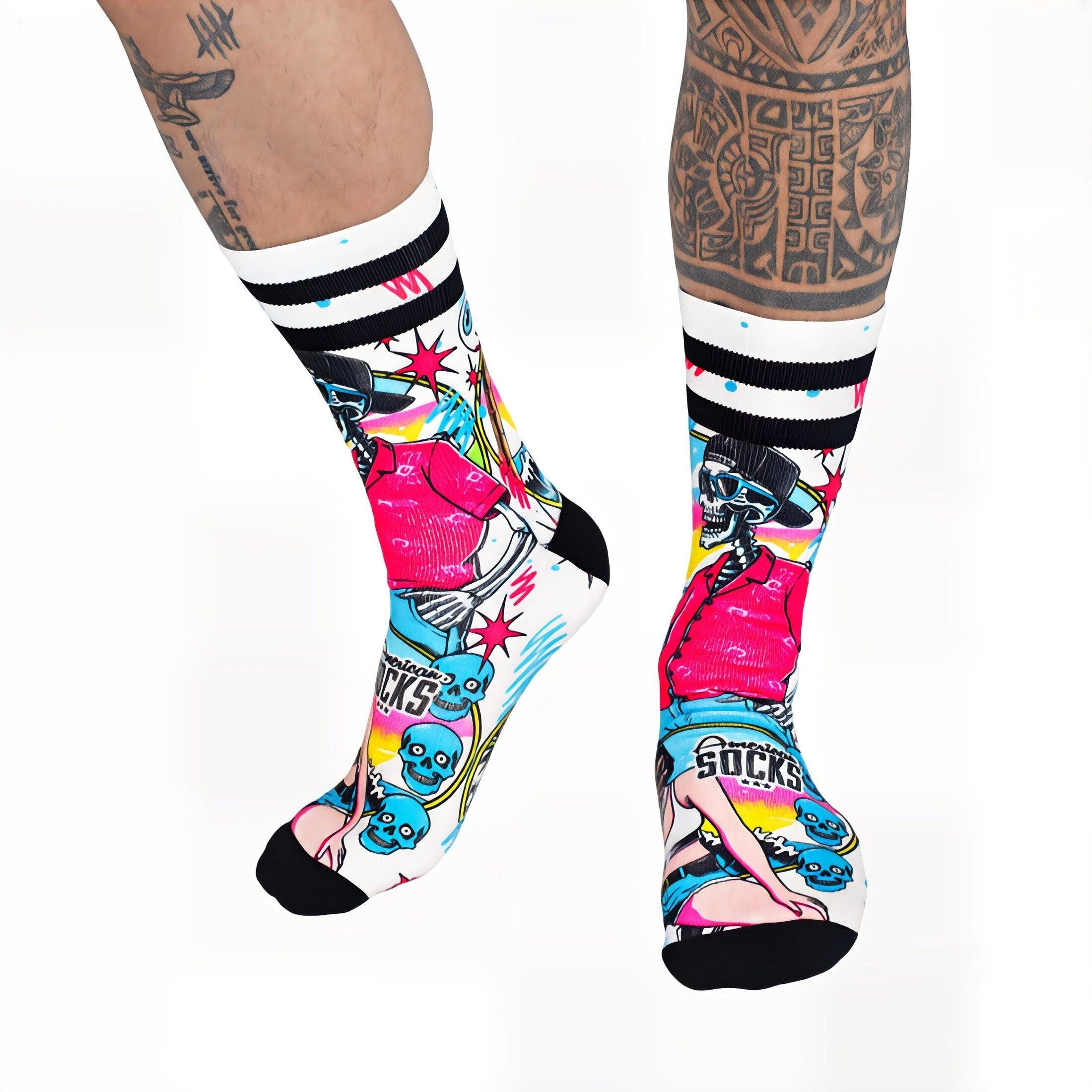 Chaussettes American Socks Neon Paradise Multicolore 5/7