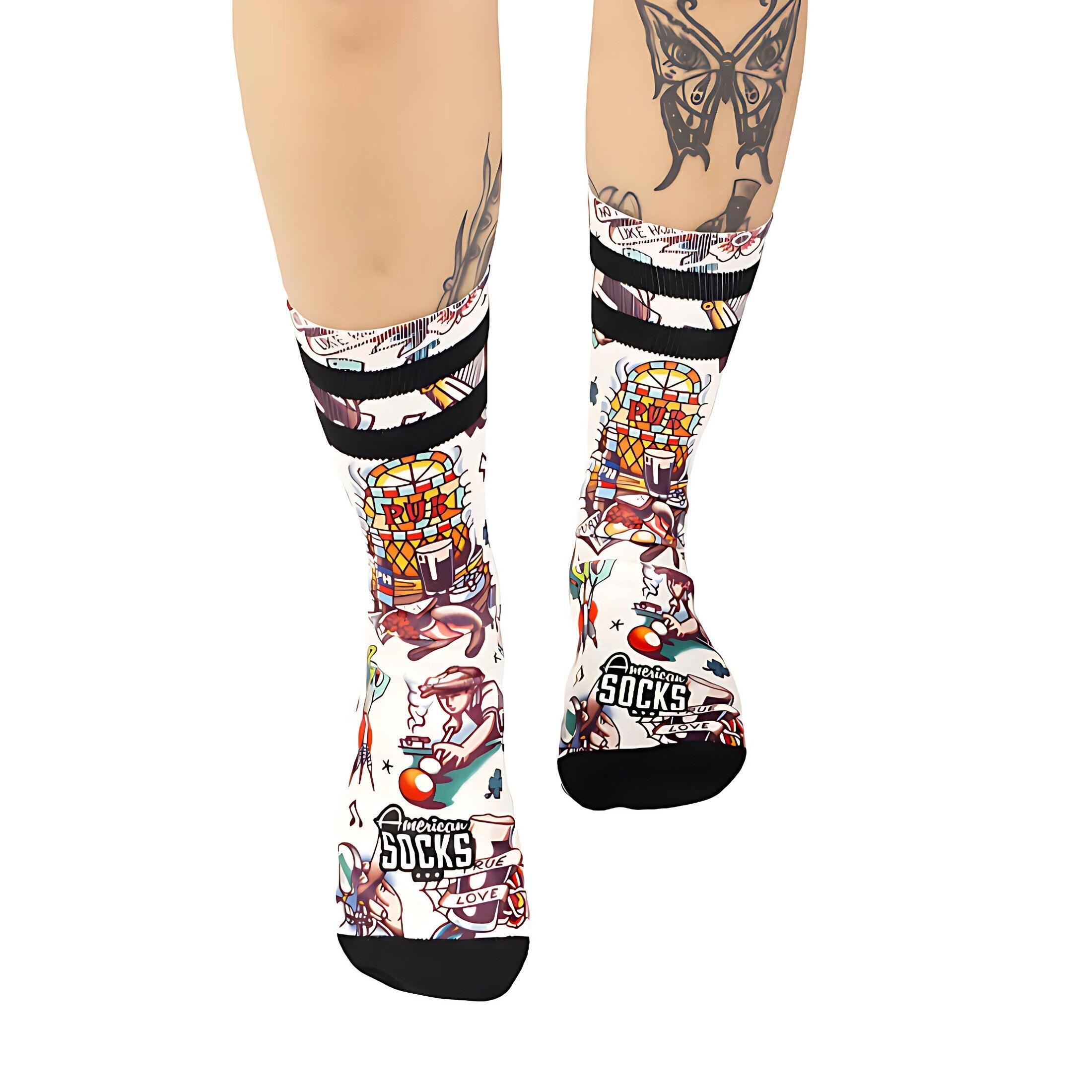 Chaussettes American Socks Pub Multicolores 5/7