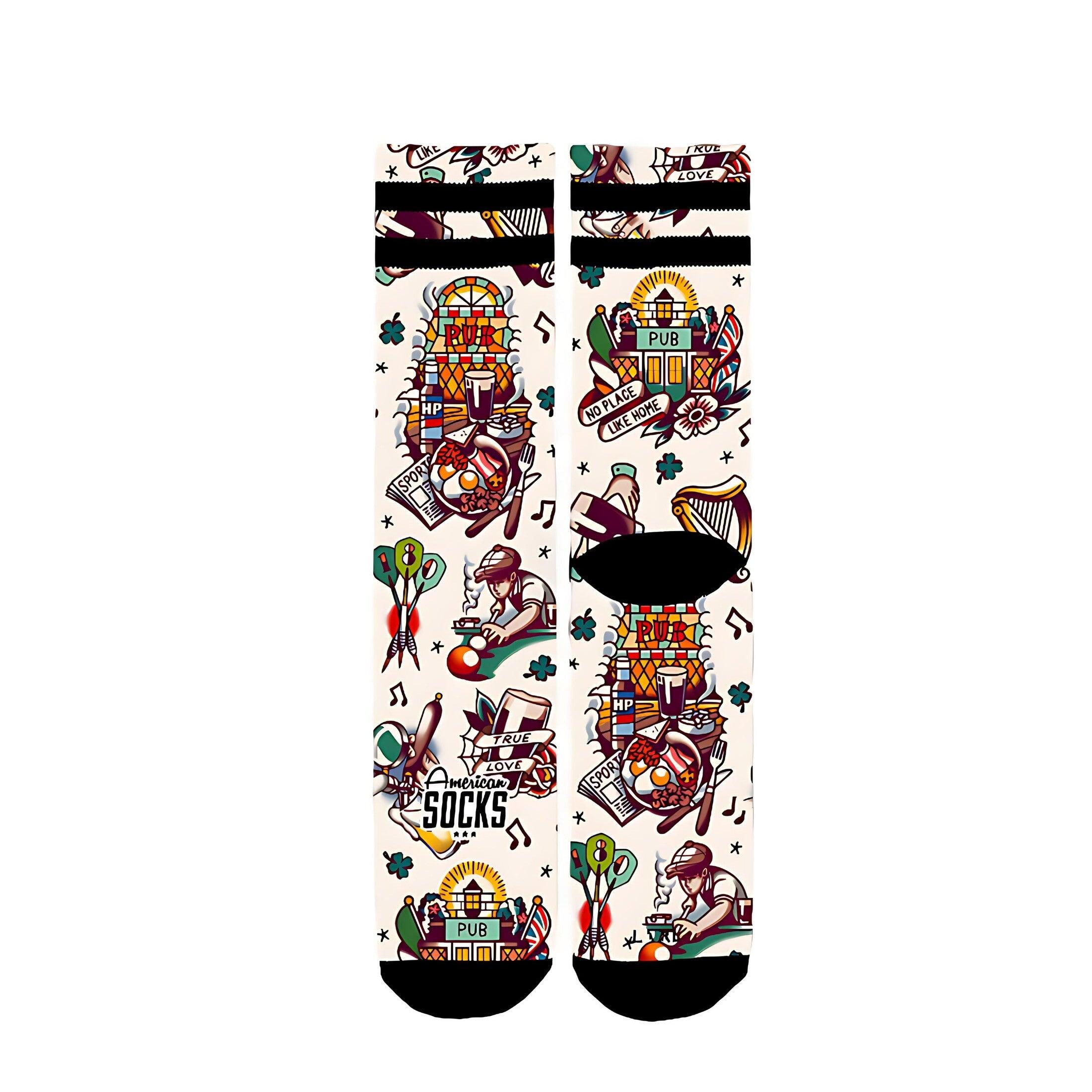 Chaussettes American Socks Pub Multicolores 4/7