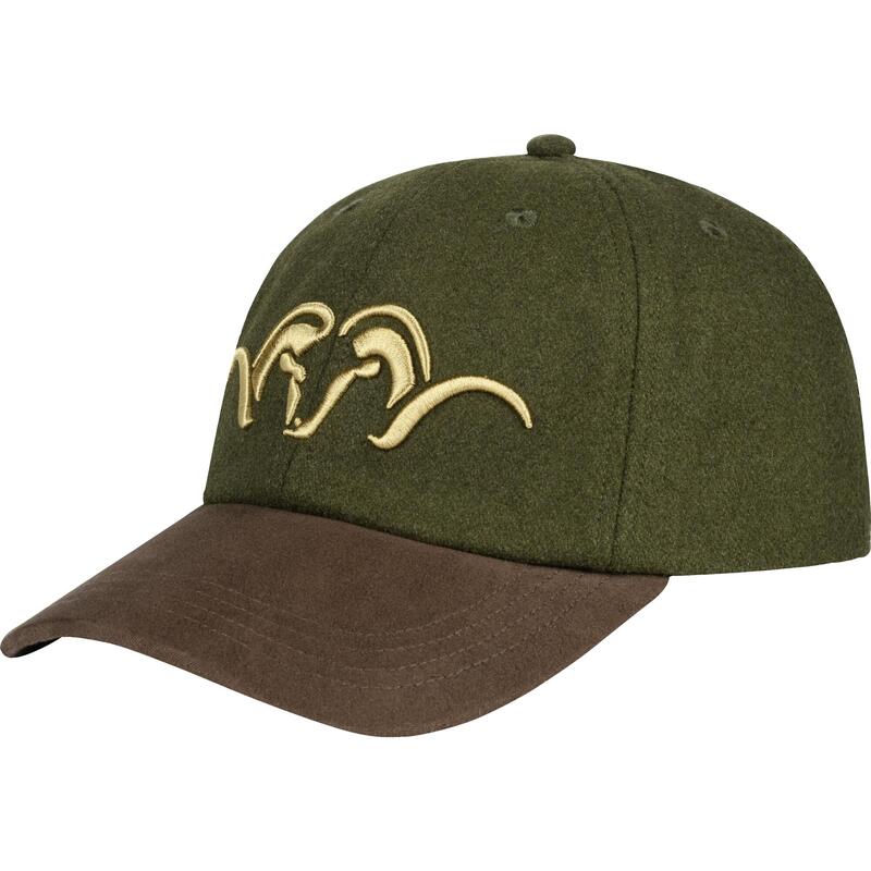Sapca Blaser suede dark olive - dark brown, marime universala