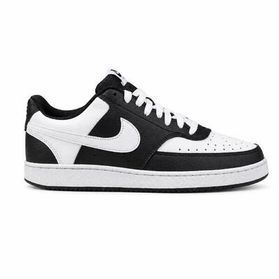 Sneakers nike court vision lo 001 wit zwart