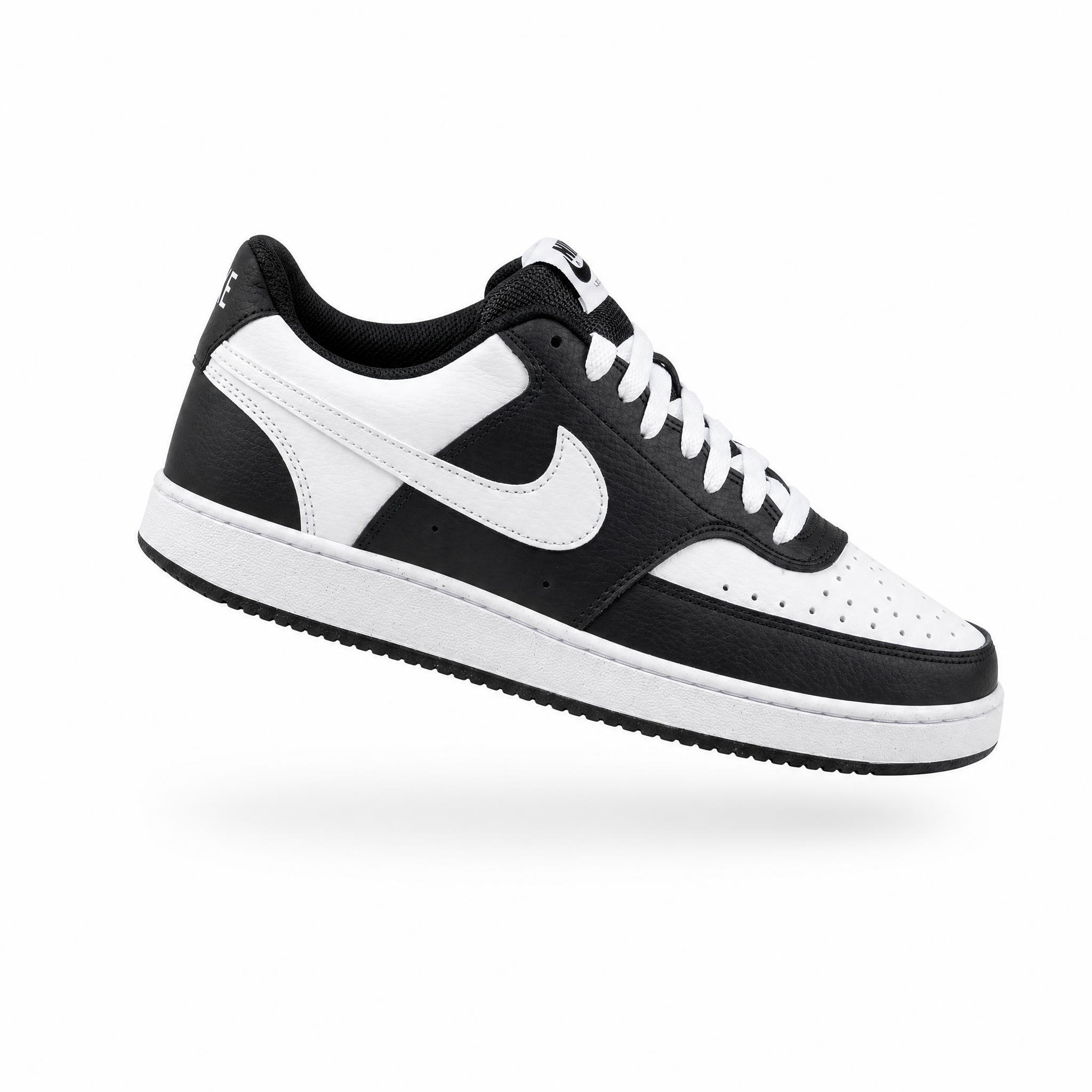 Zapatillas Nike Court Vision Lo 001 blanco negro 4/7