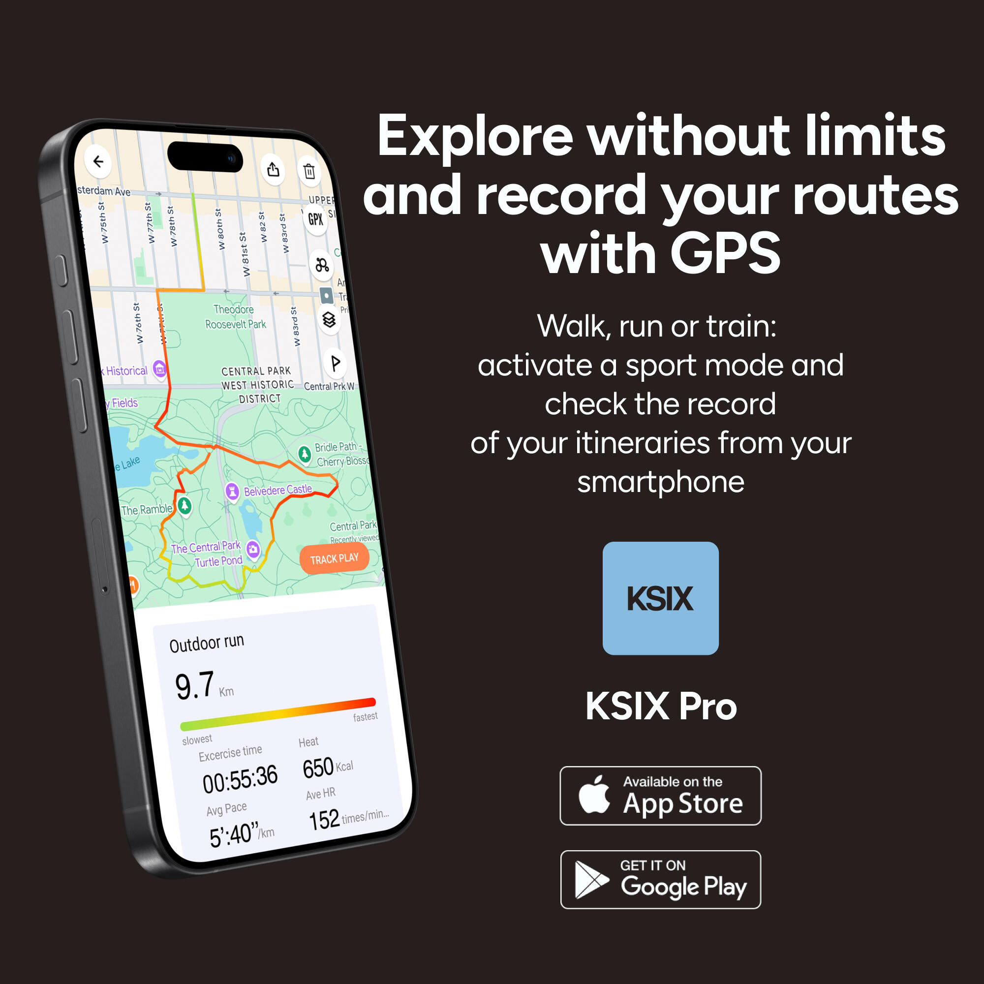 KSIX Horizon Smartwatch 3/7