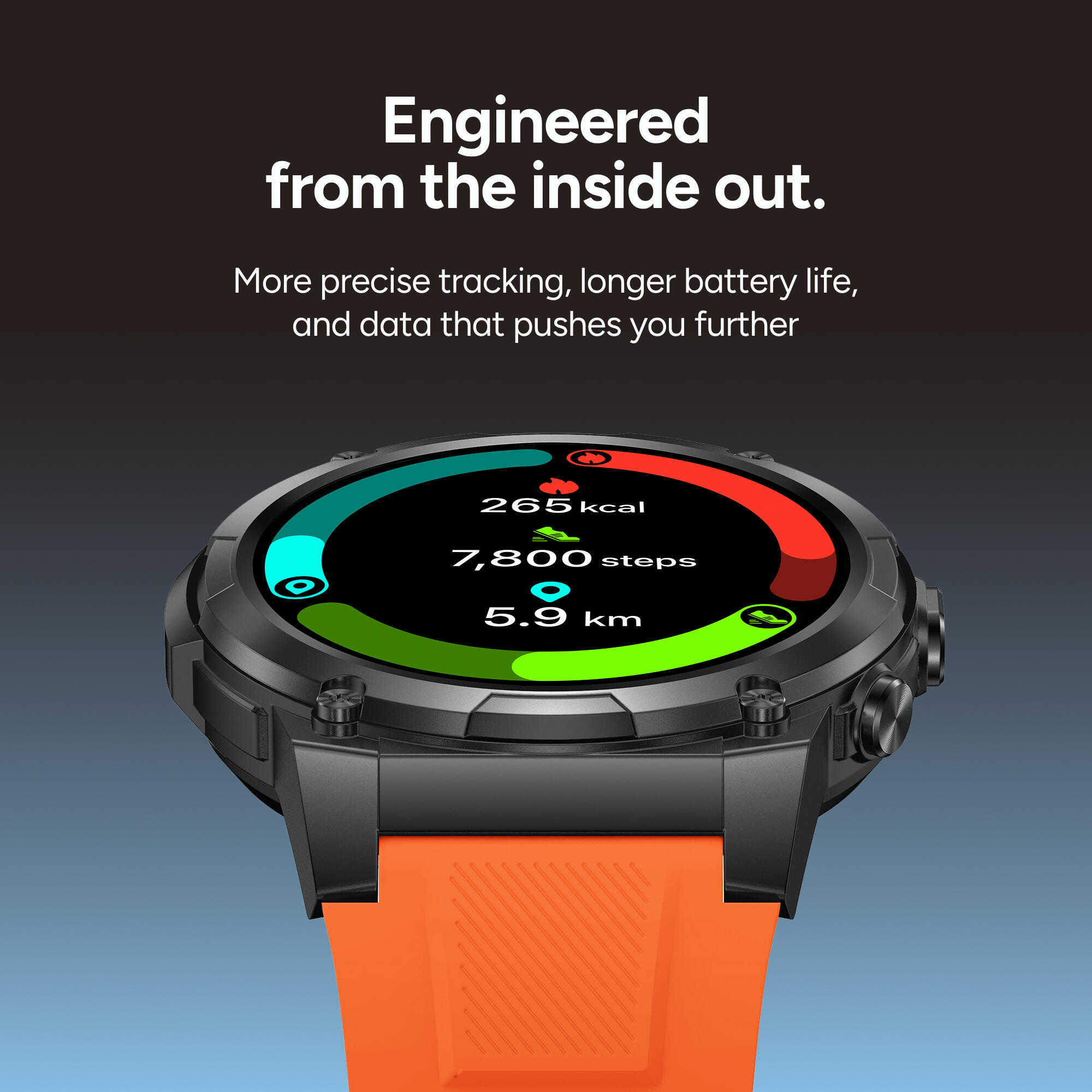 KSIX Explorer 2 Go Smartwatch met dual-band GPS 3/7