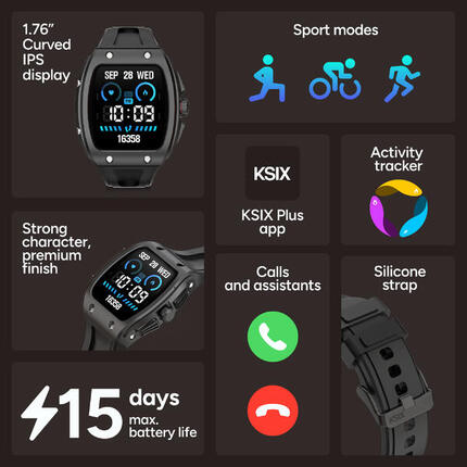 Montre connectée KSIX Hero 2