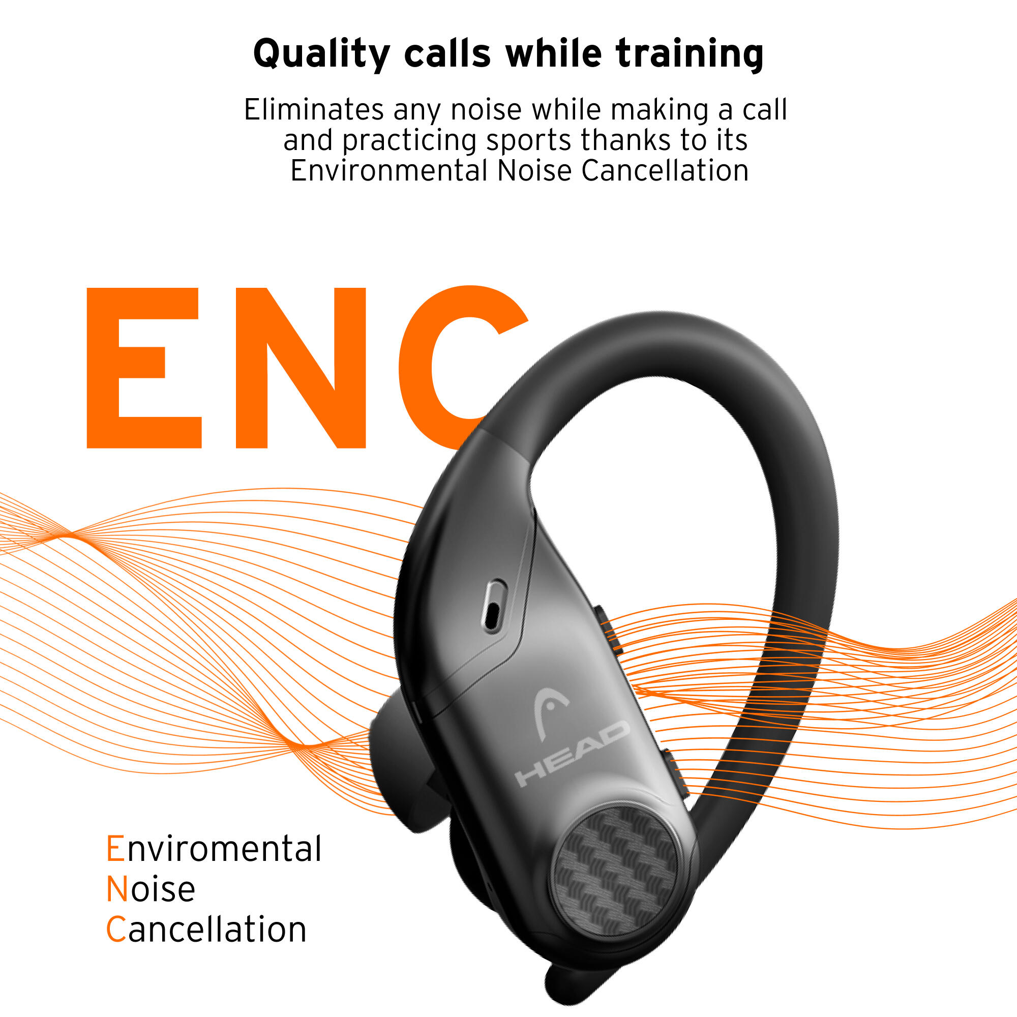 Auriculares inalámbricos HEAD Flex Hooks 3/7