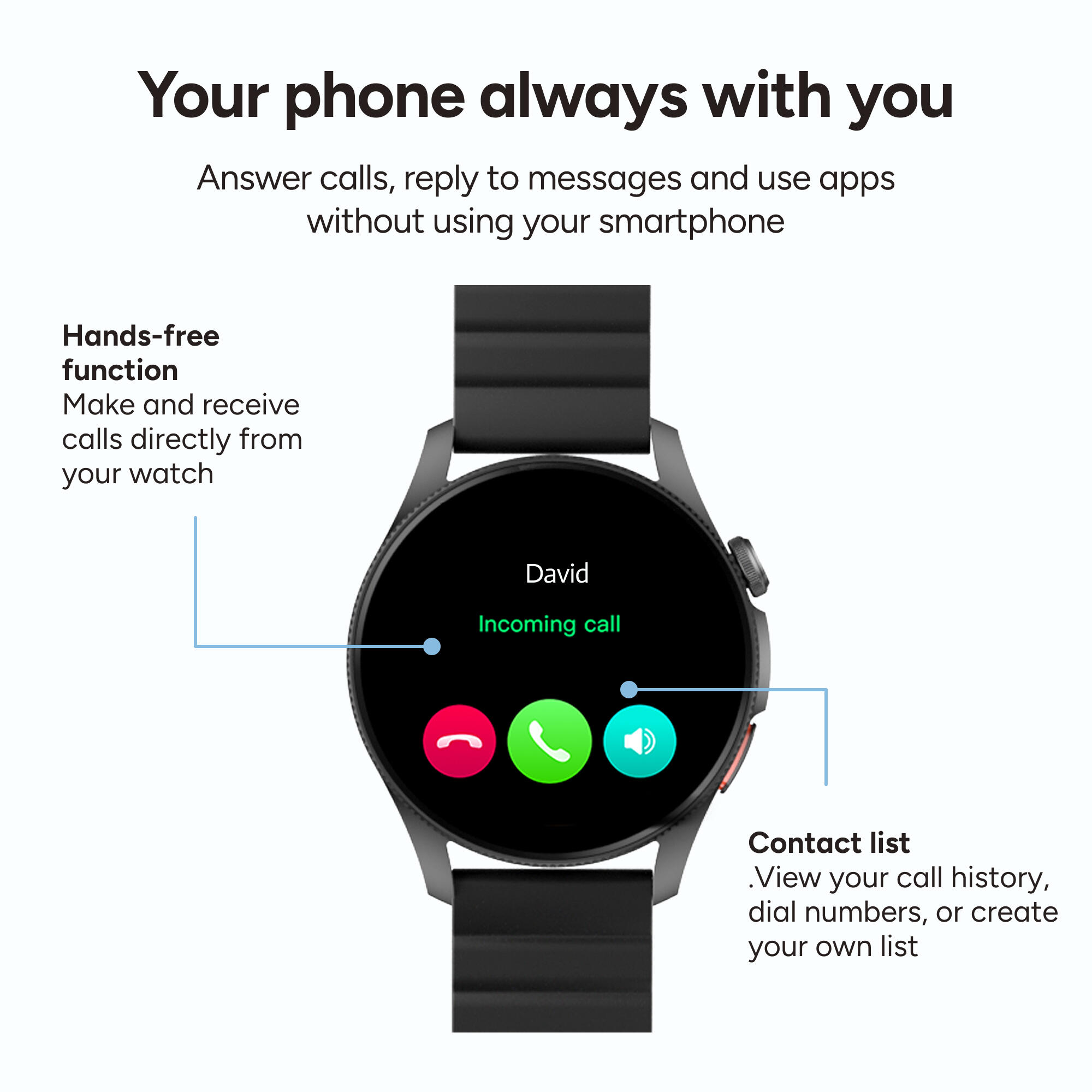 KSIX Horizon Smartwatch 7/7