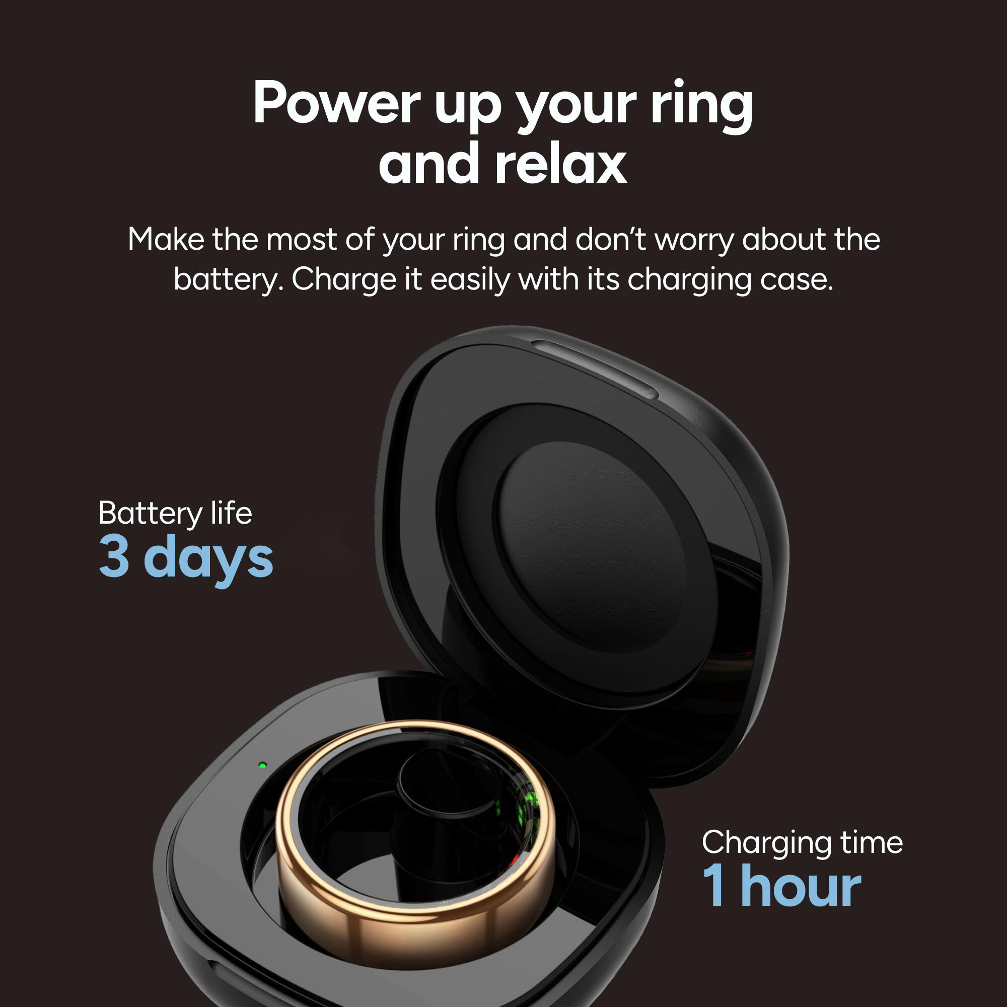 KSIX Saturn Smart Ring 6/7