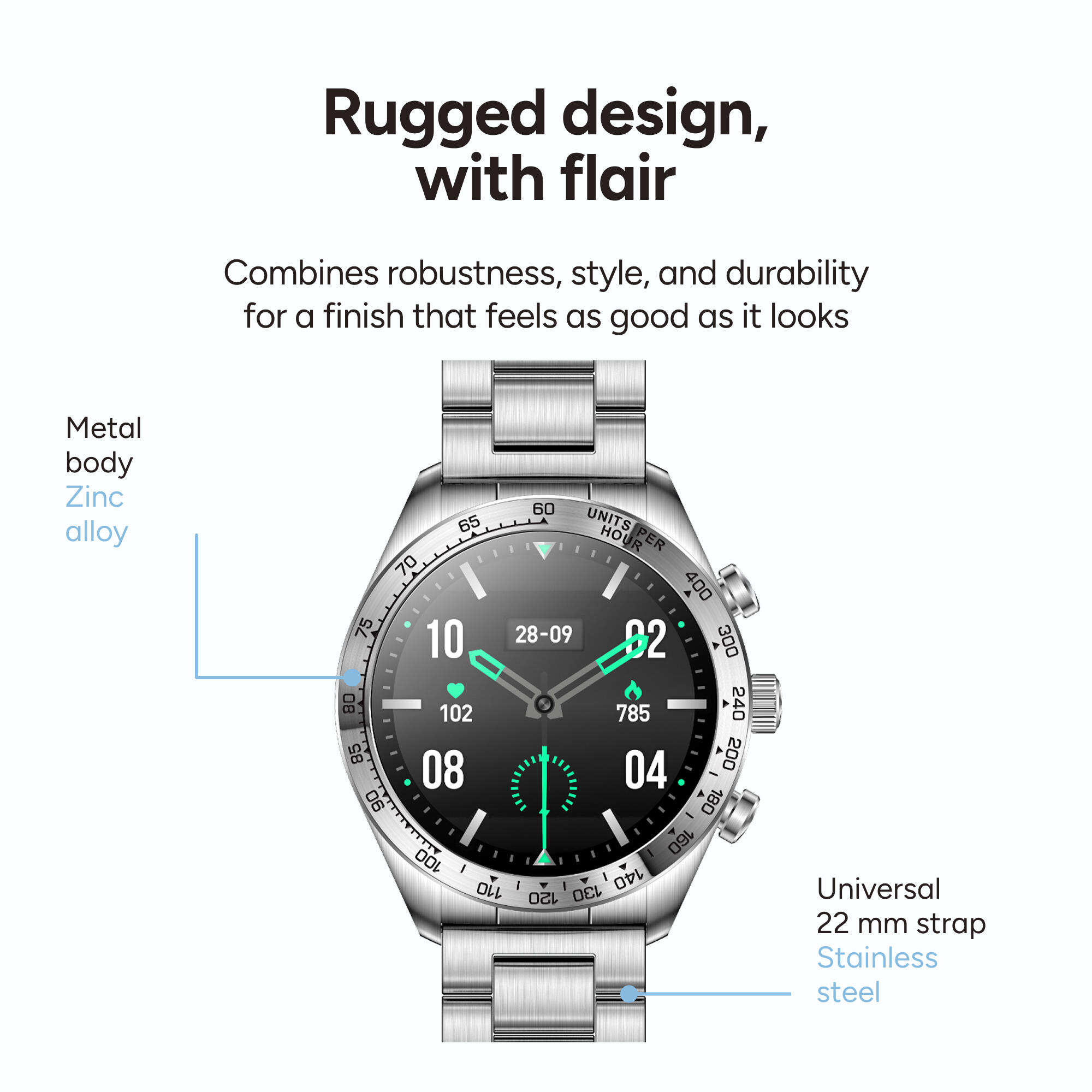 KSIX Elite Smartwatch 4/7