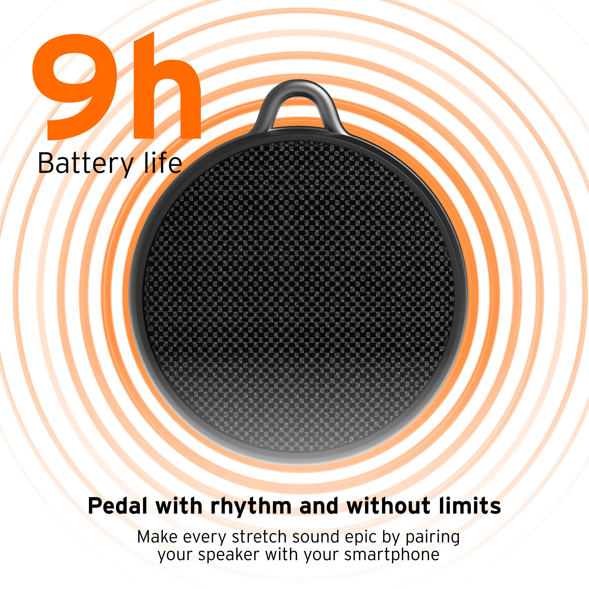 HEAD draagbare draadloze speaker met fietsbevestiging 6/7