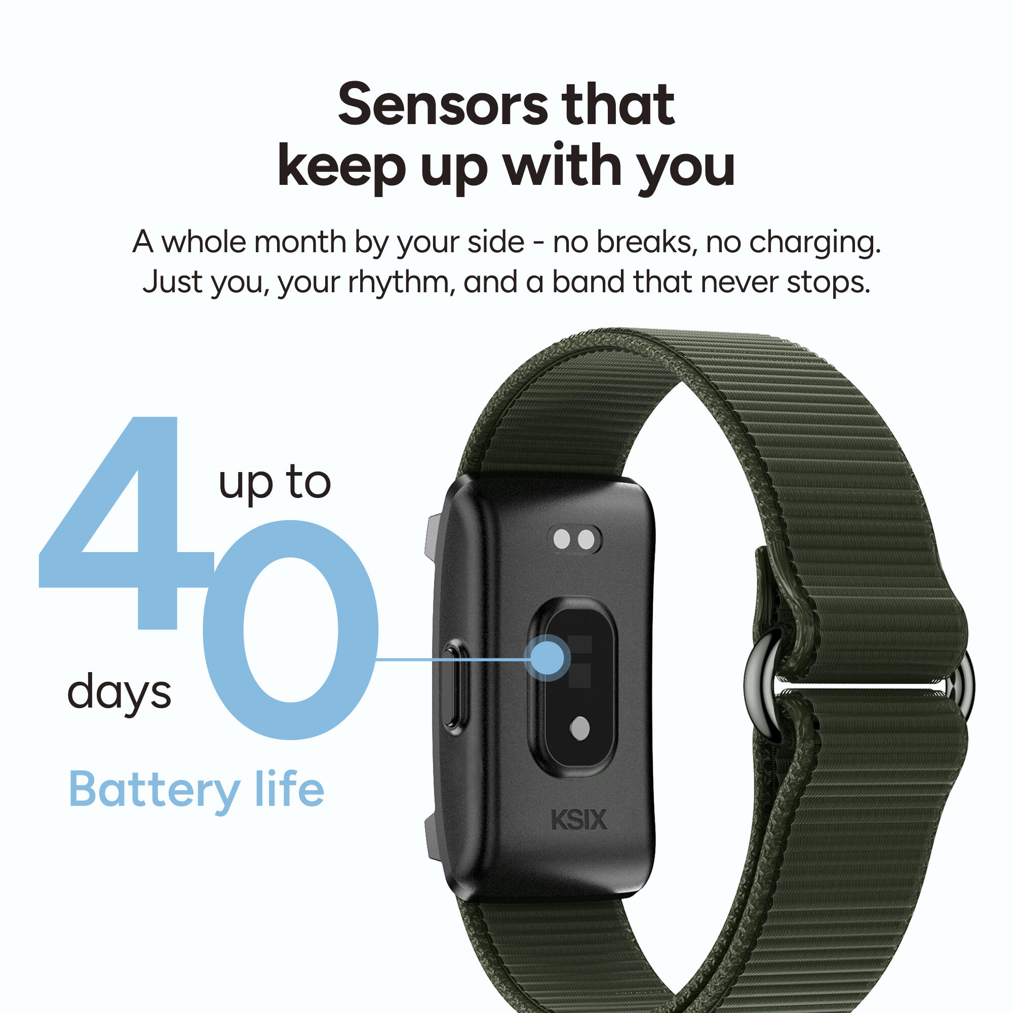 Bracelet connecté KSIX Vitalis Go 4/7