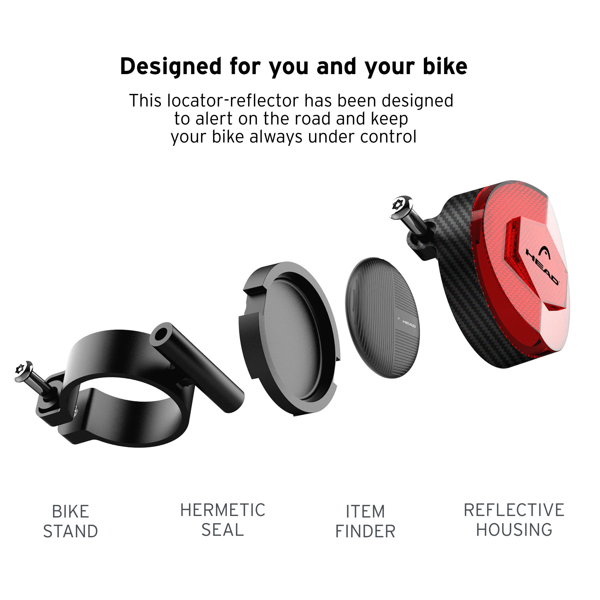 Localizador de refletor para bicicleta HEAD 3/7