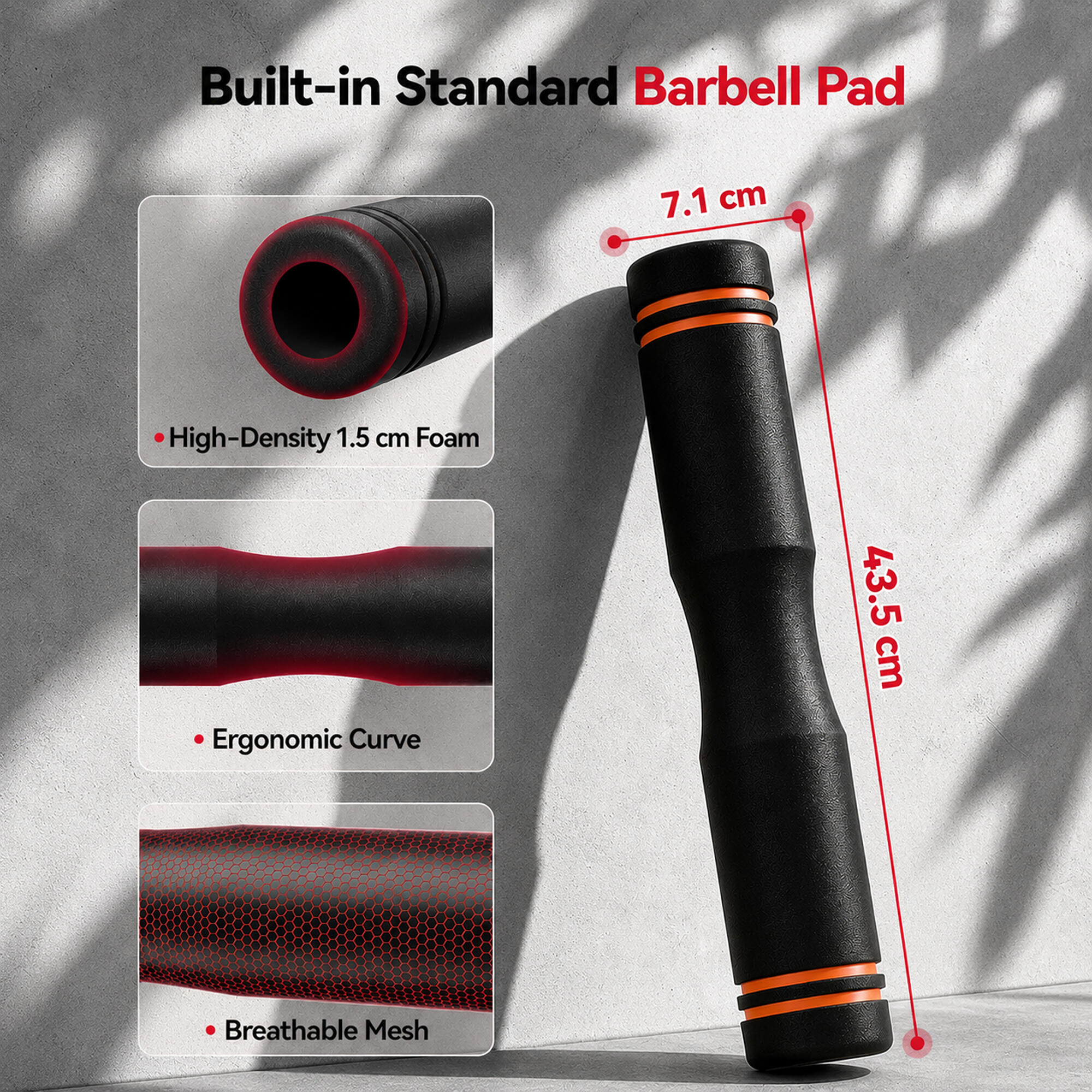 40 kg FED connected weight kit: dumbbells + barbell + kettlebell + sensor 7/8