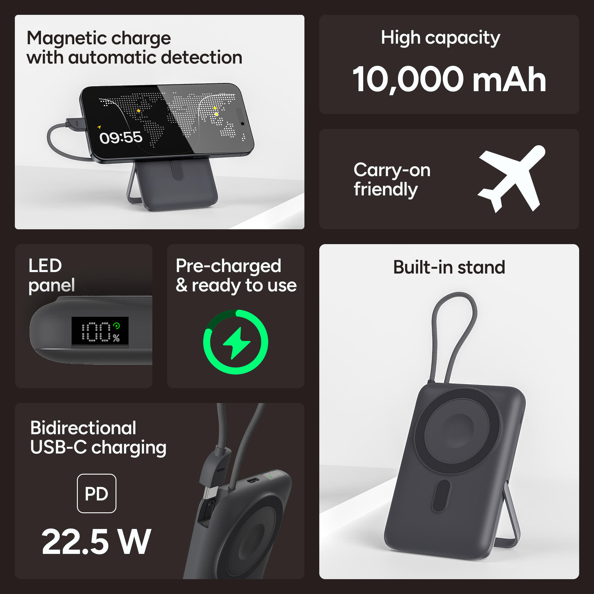 KSIX Powerbank 10.000 mAh 2/7