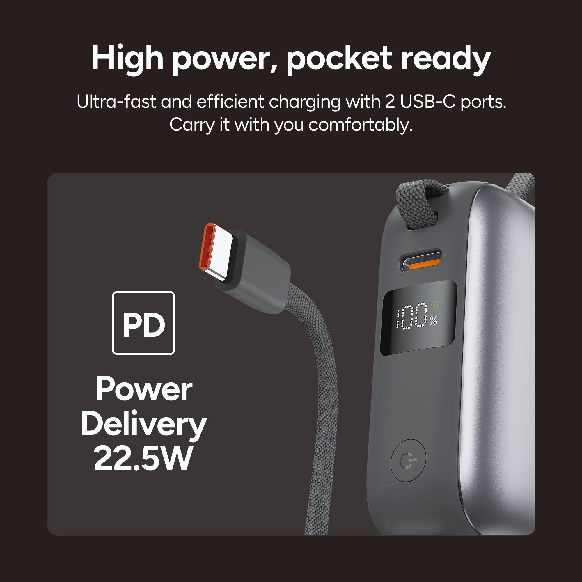 KSIX 10.000 mAh Powerbank 5/7