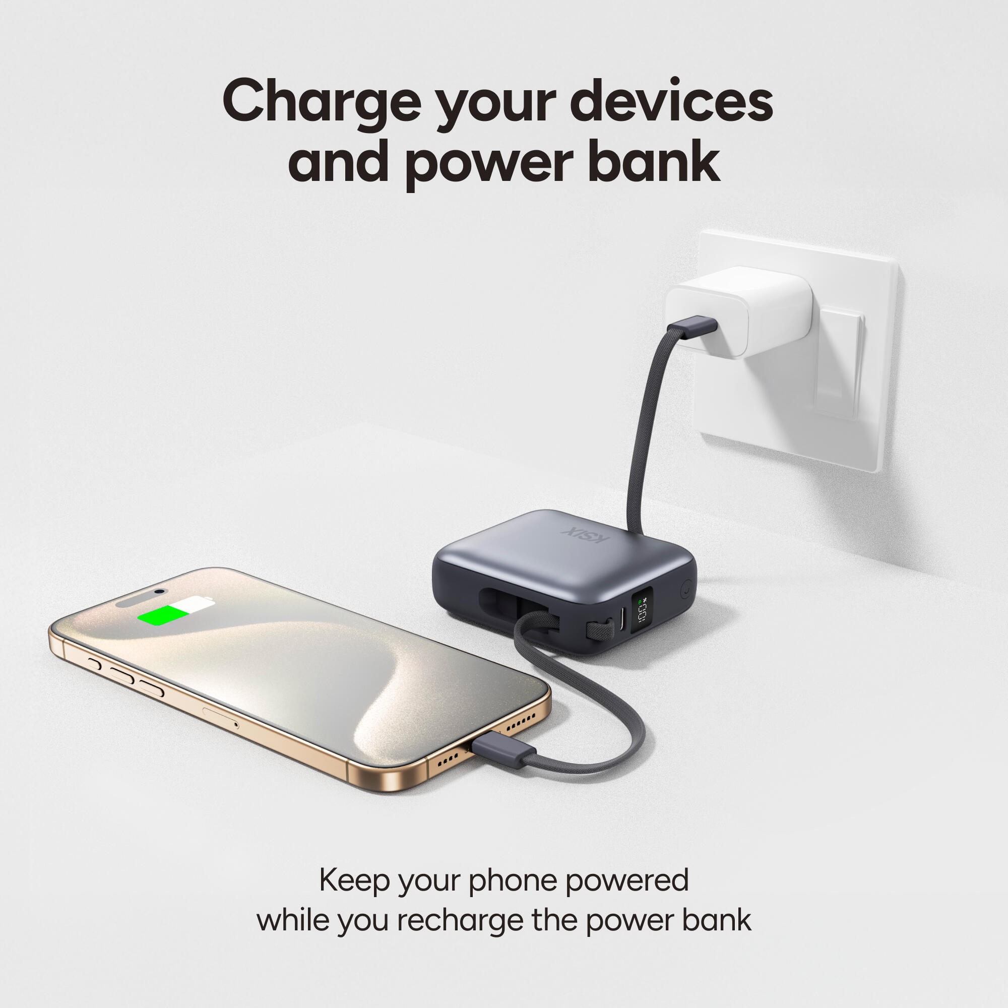 KSIX 10.000 mAh Powerbank 7/7