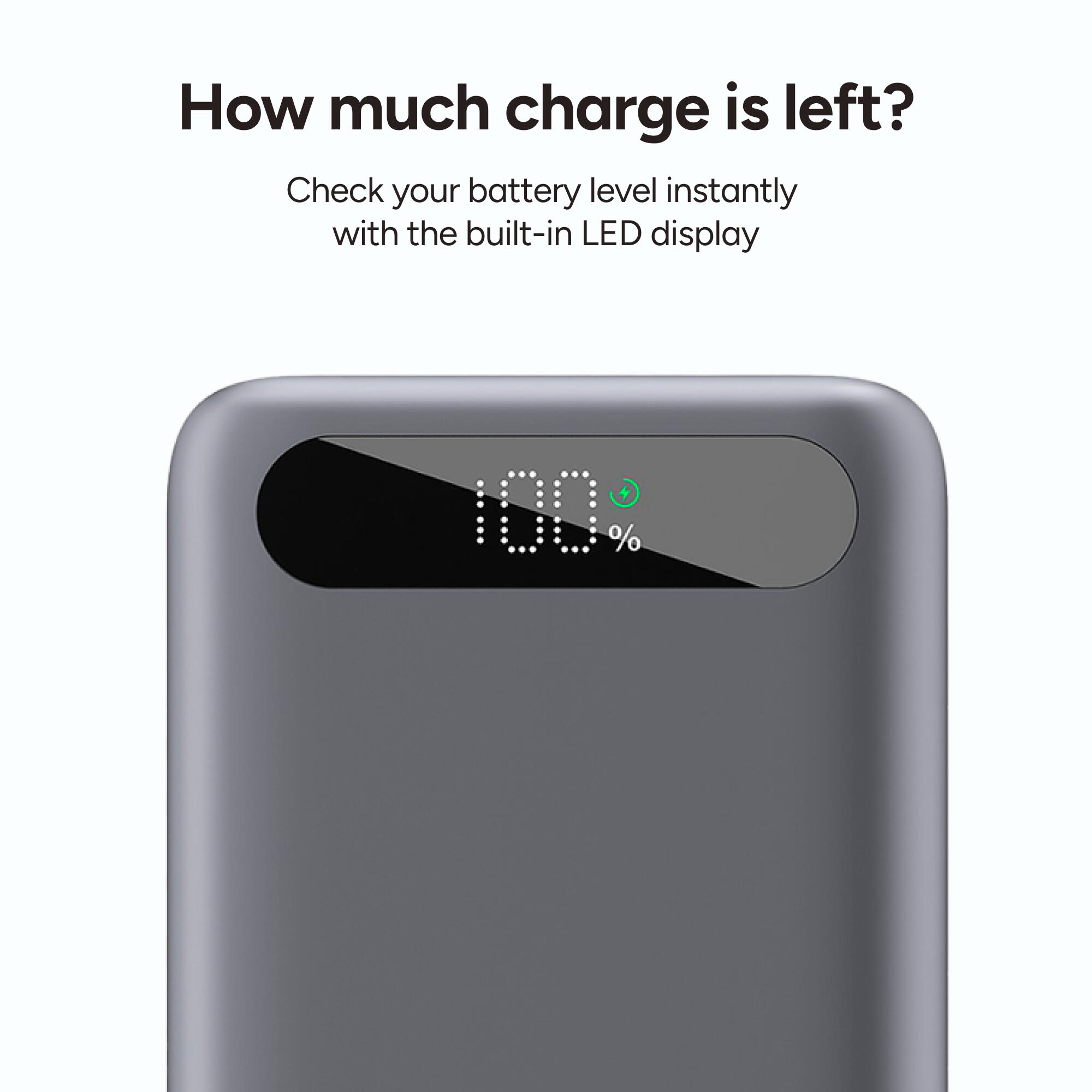 Batterie externe KSIX 20 000 mAh PD 22,5 W 6/7