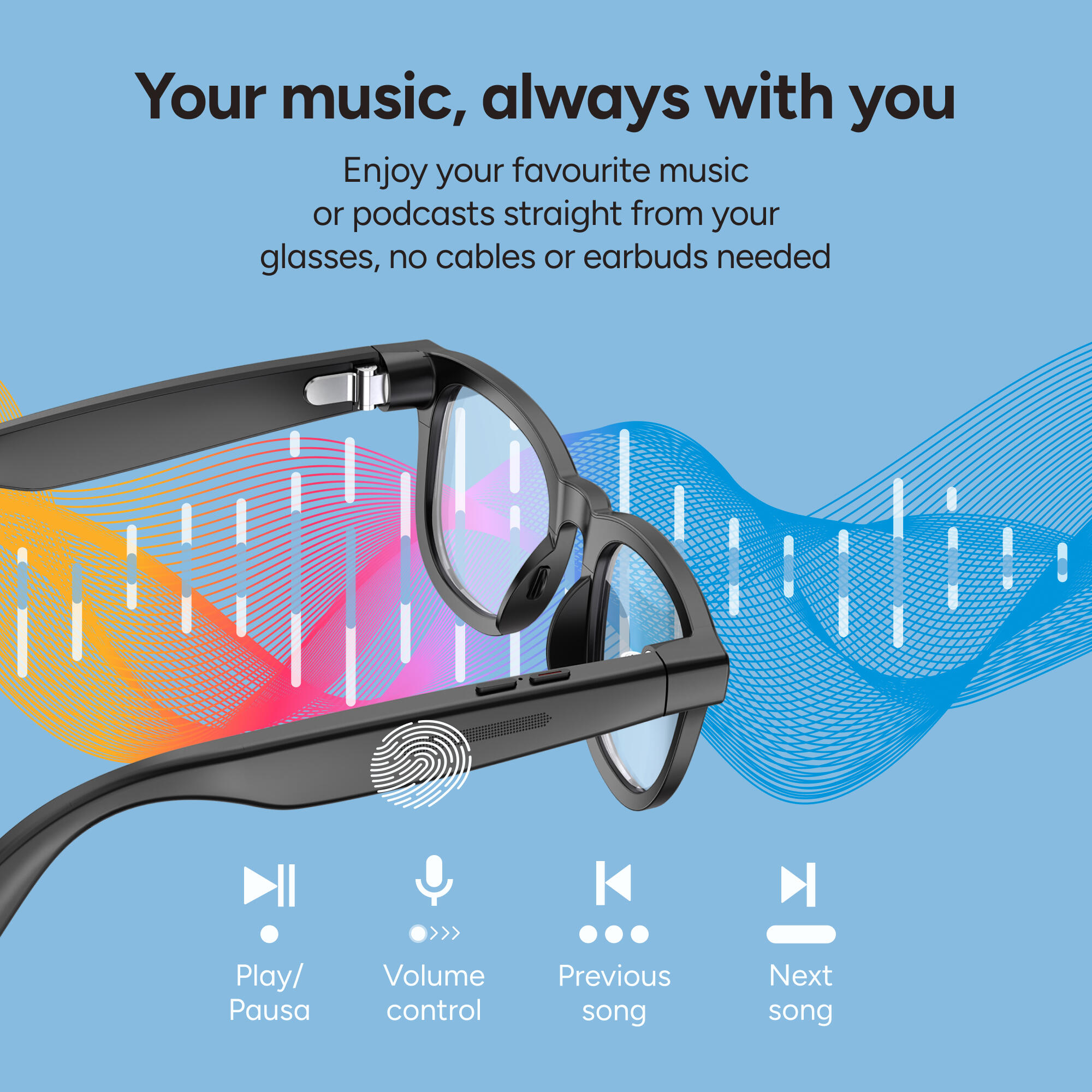KSIX Spectrum AI Smart Glasses 7/7