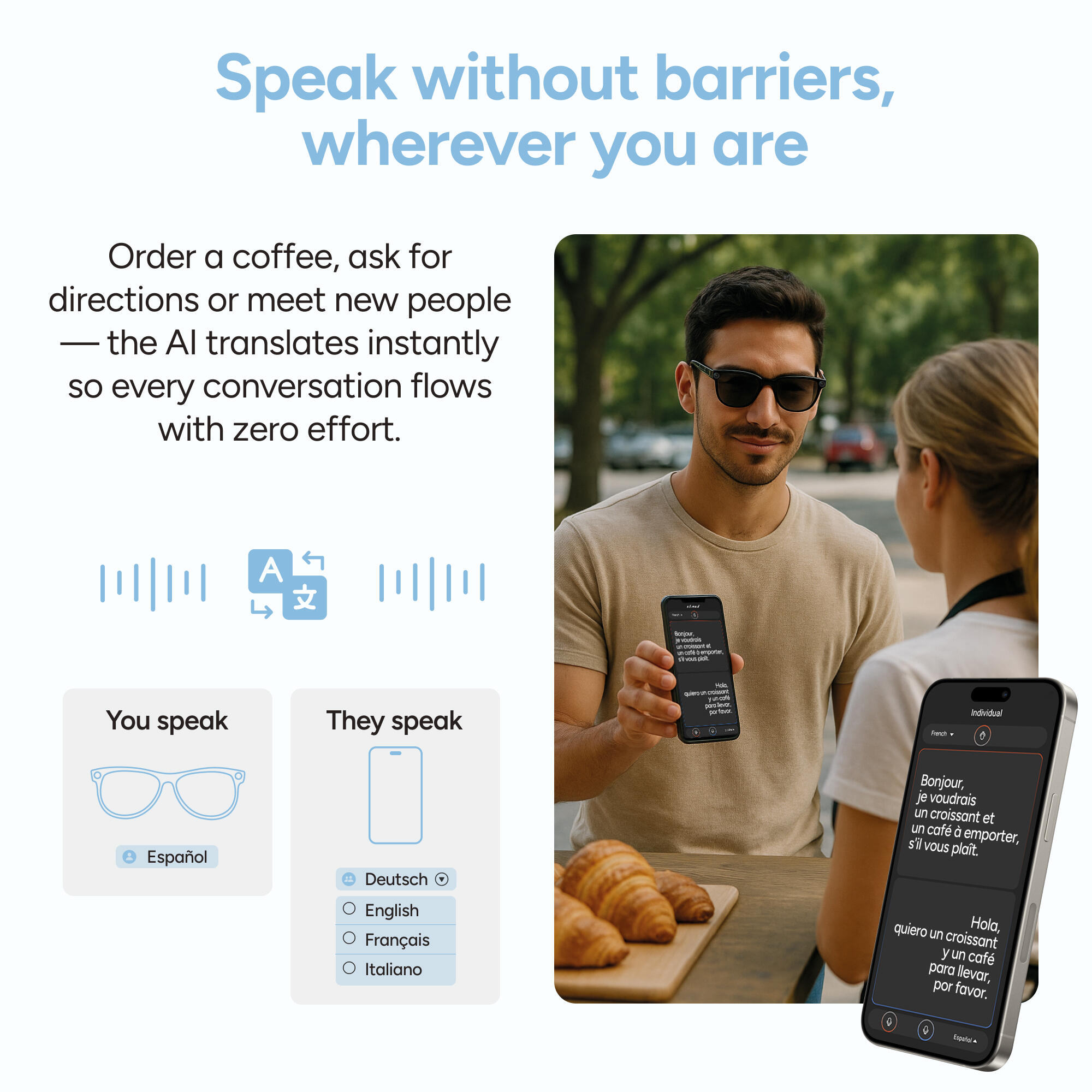 KSIX Spectrum AI Smart Glasses 4/7