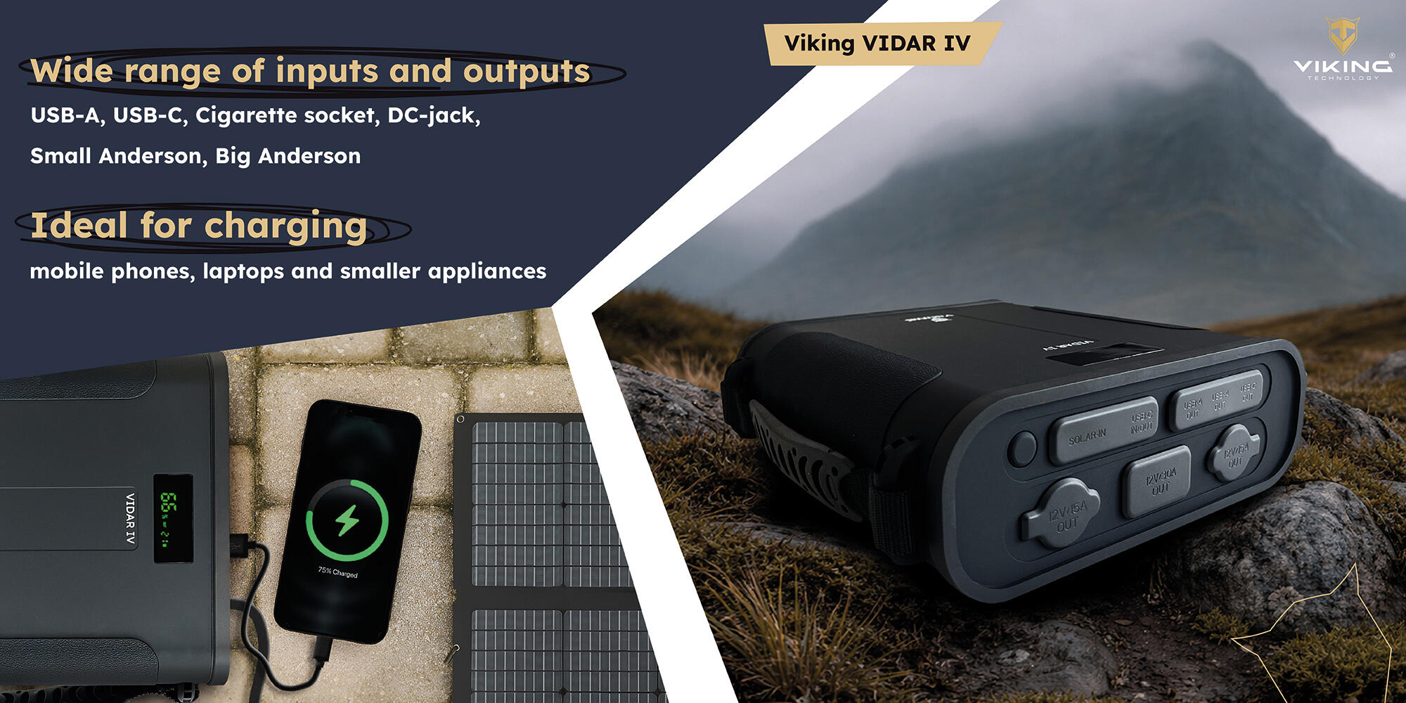 Outdoorová powerbanka Viking VIDAR IV 6/7