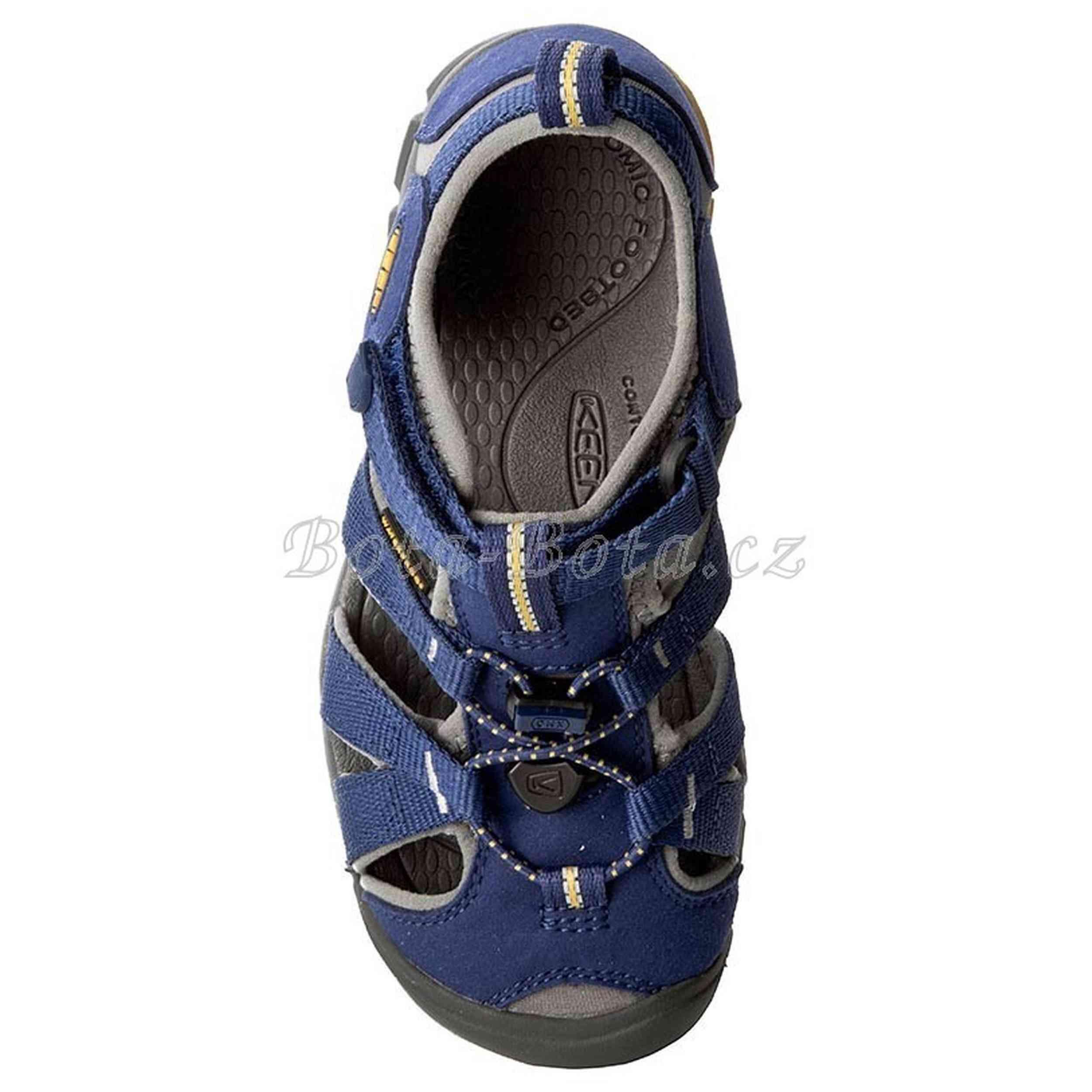Sandalias Keen modelo Seacamp II CNX para crianças unissex 3/5
