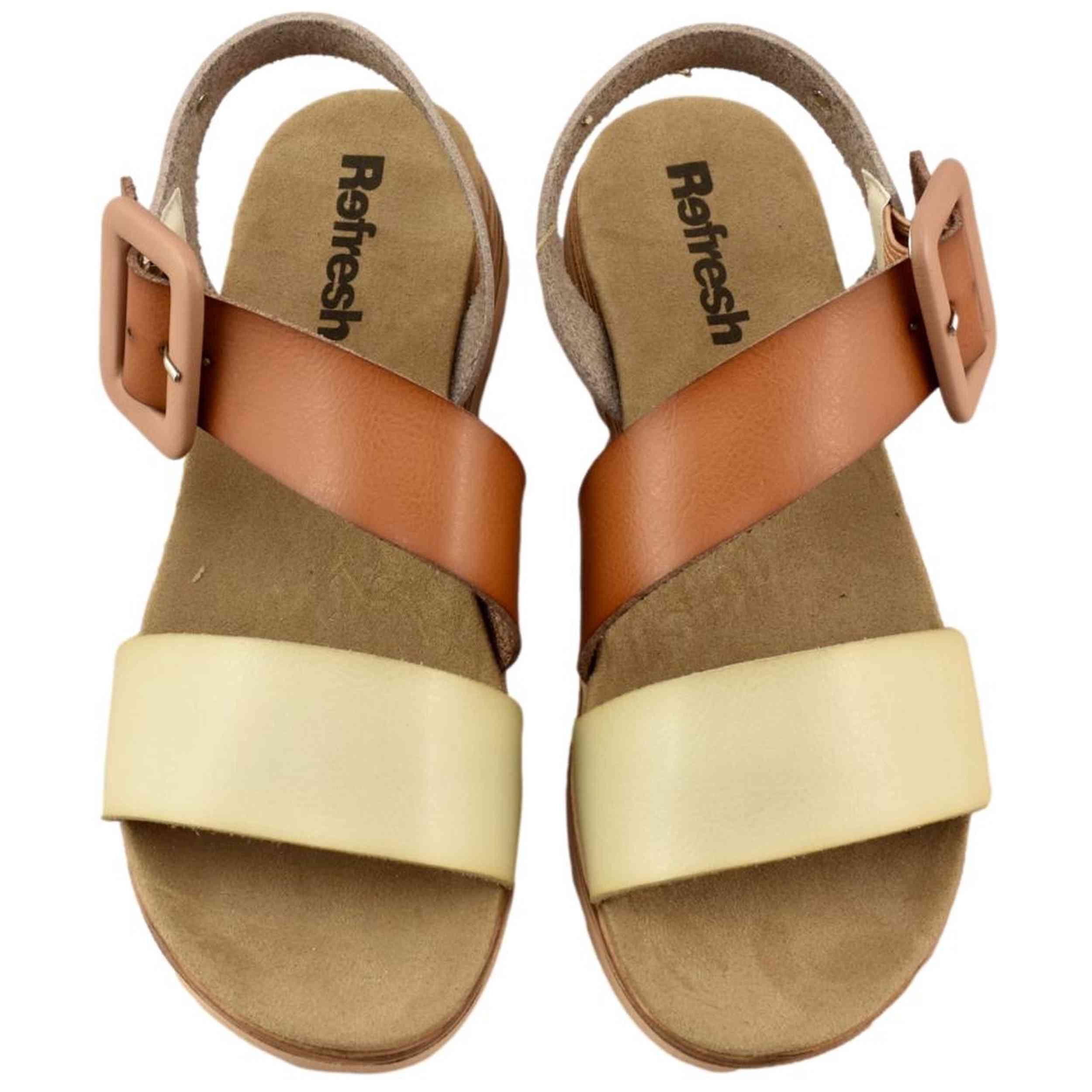 Wedges Dames Refresh  Bruin 5/5