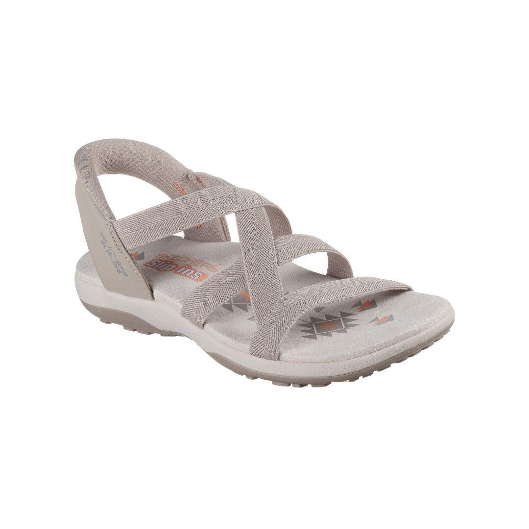 Sandalias mujer Skechers Slip-Ins Reggae Slim con tiras elásticas, calce fácil 2/5