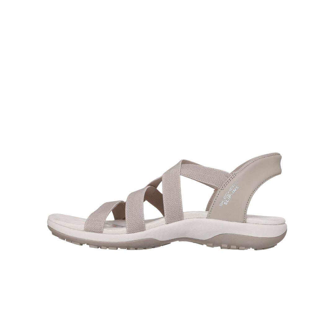 Sandalias mujer Skechers Slip-Ins Reggae Slim con tiras elásticas, calce fácil 4/5