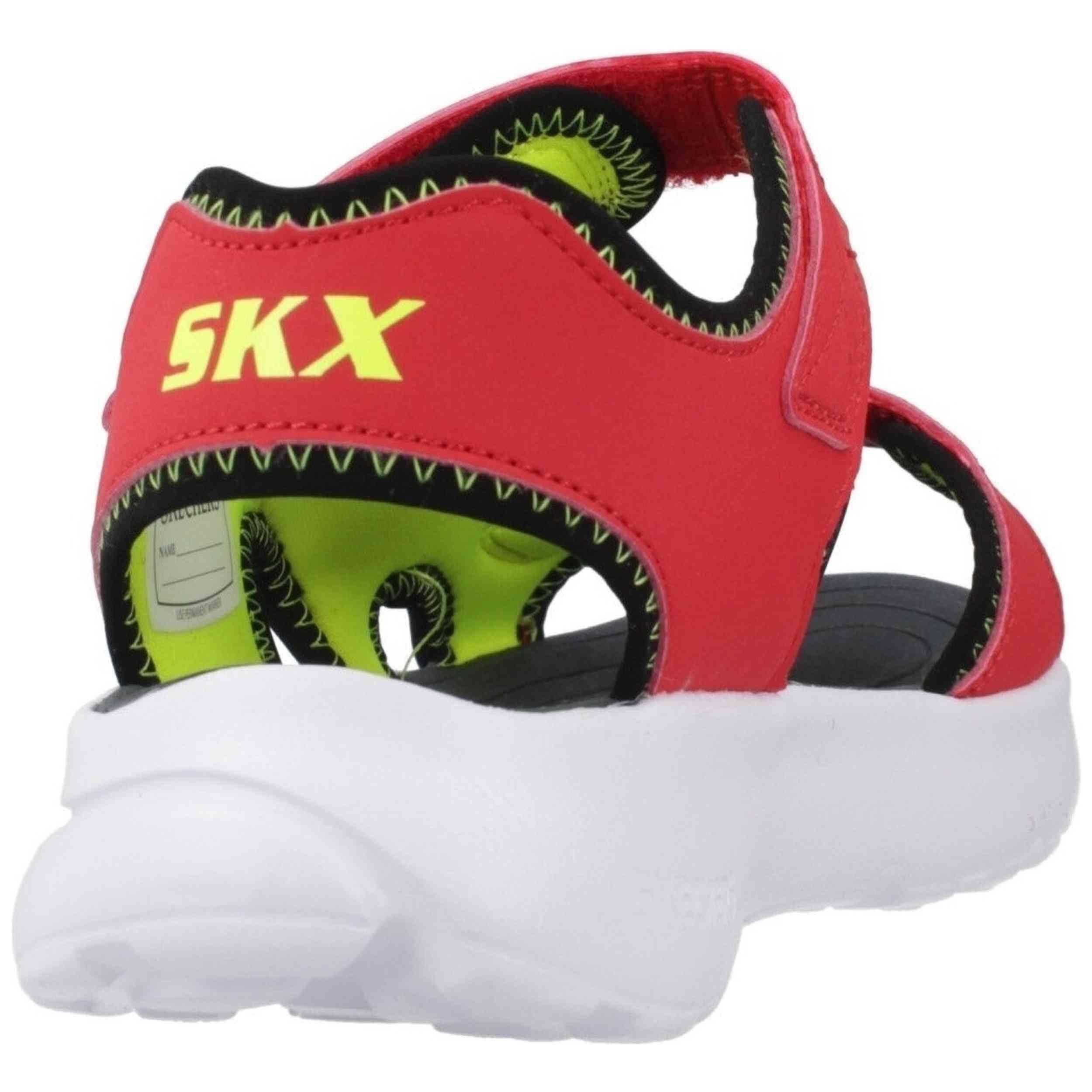 Sandalias Skechers modelo 406513L-RDBK para hombre 3/4
