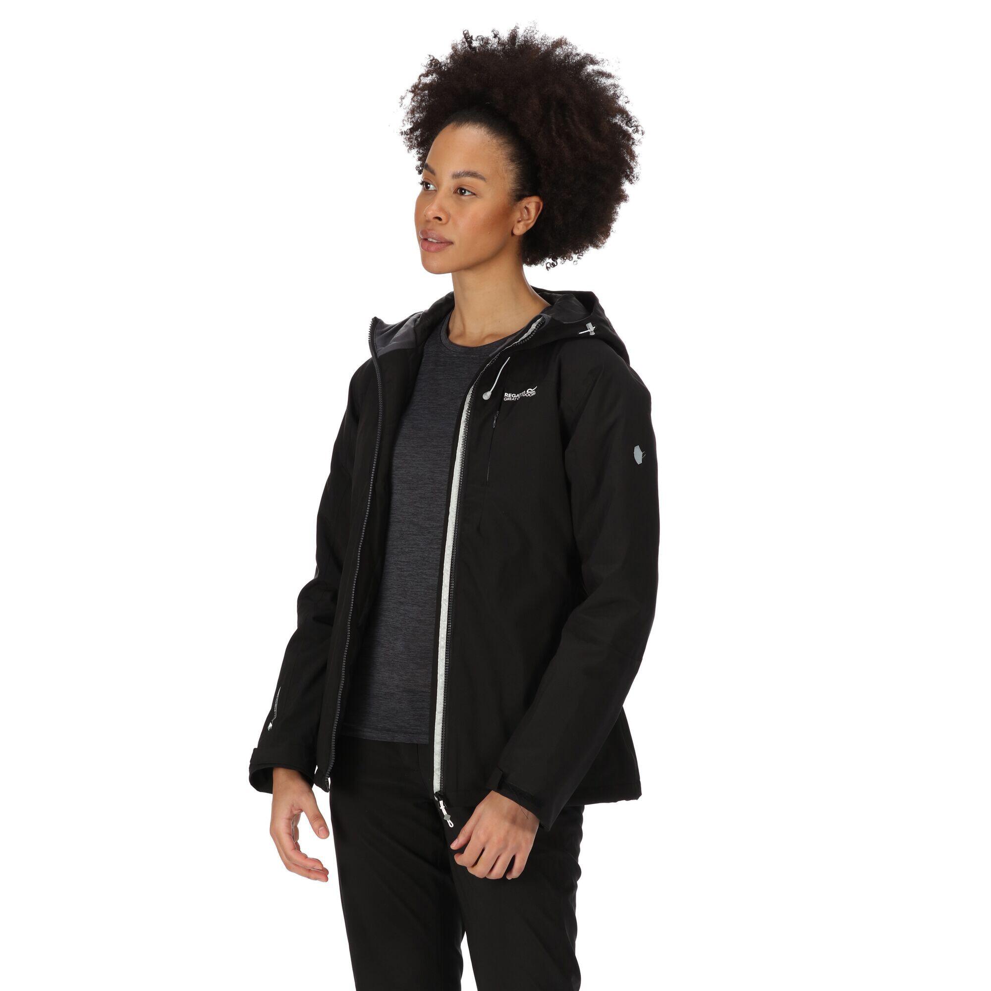 Veste Chaude Imperméable Women Highton Stretch Padded Jacket III 42 Noir 6/7