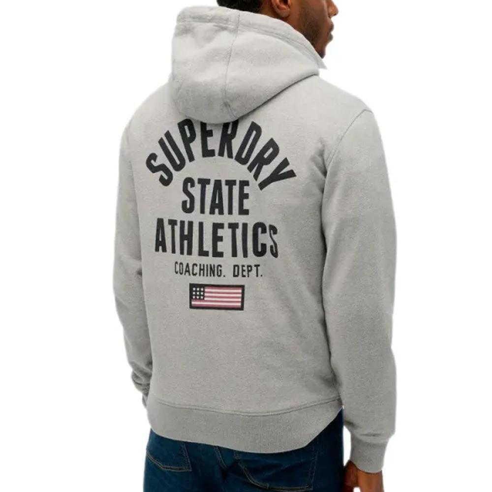 Superdry Athletic Herren Sweatshirt Grau 2/3